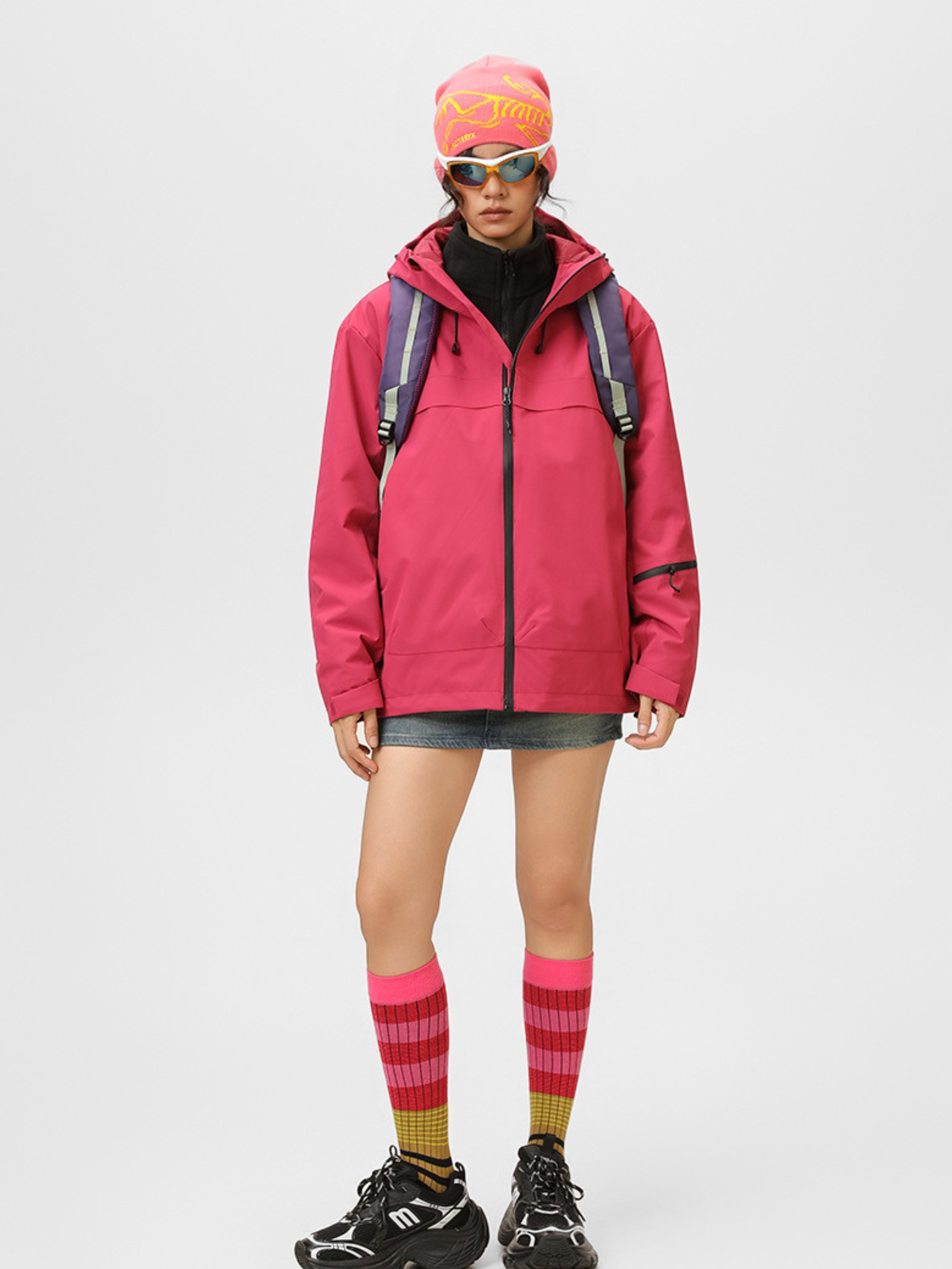 Cascade - Unisex Dopamine 3-in-1 All-Weather Shell Jacket