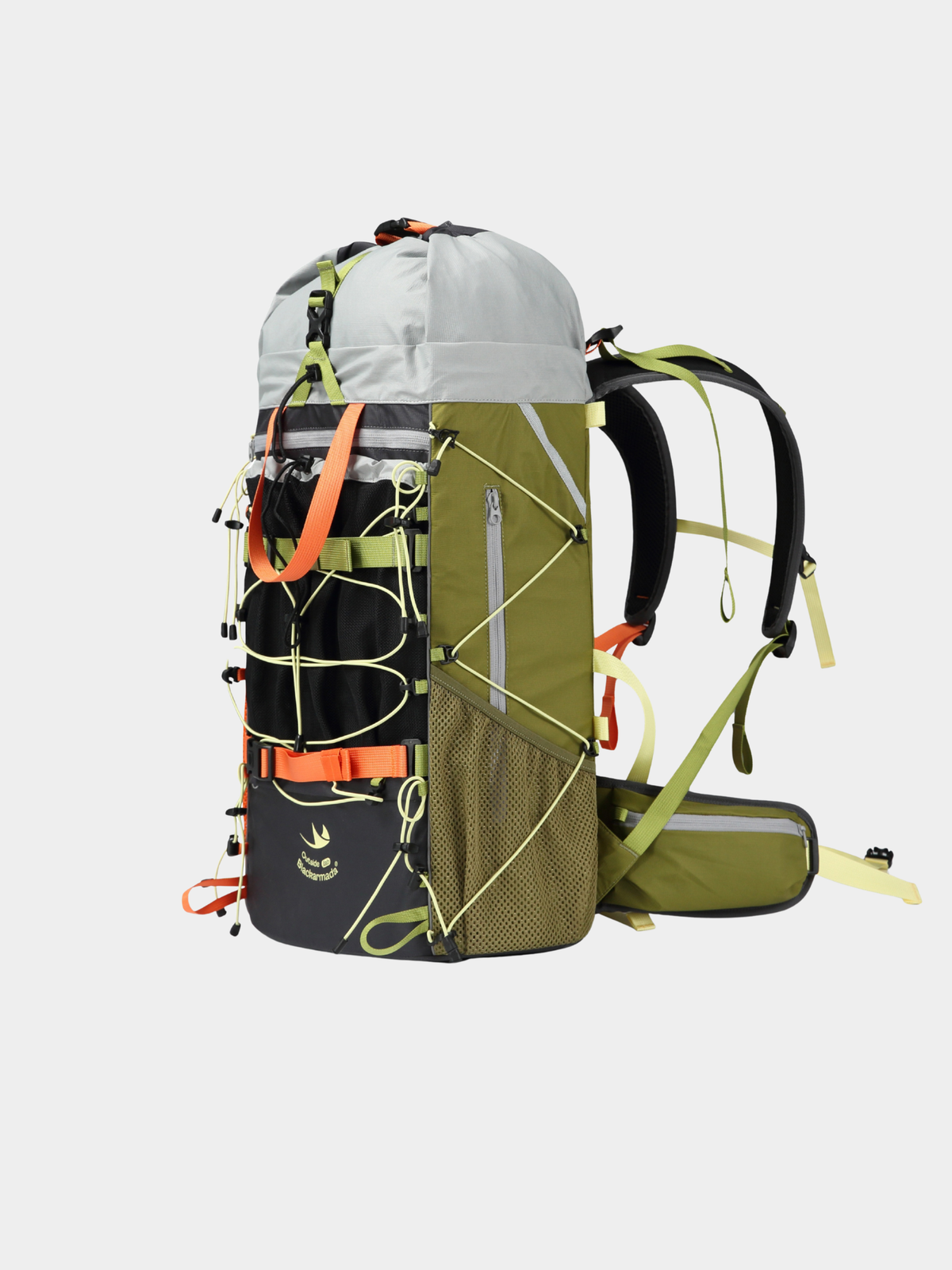 StashVeil - 30L Multi-Functional Color-Block Hiking Backpack