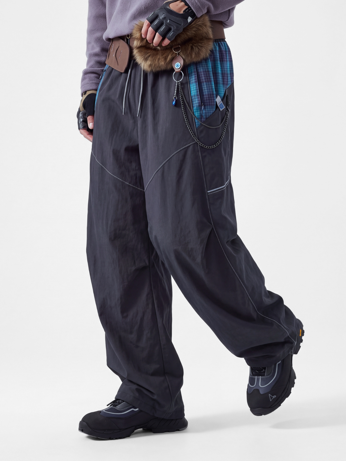 HeatKit - Unisex Water-Repellent Breathable Color-Block Utility Pants
