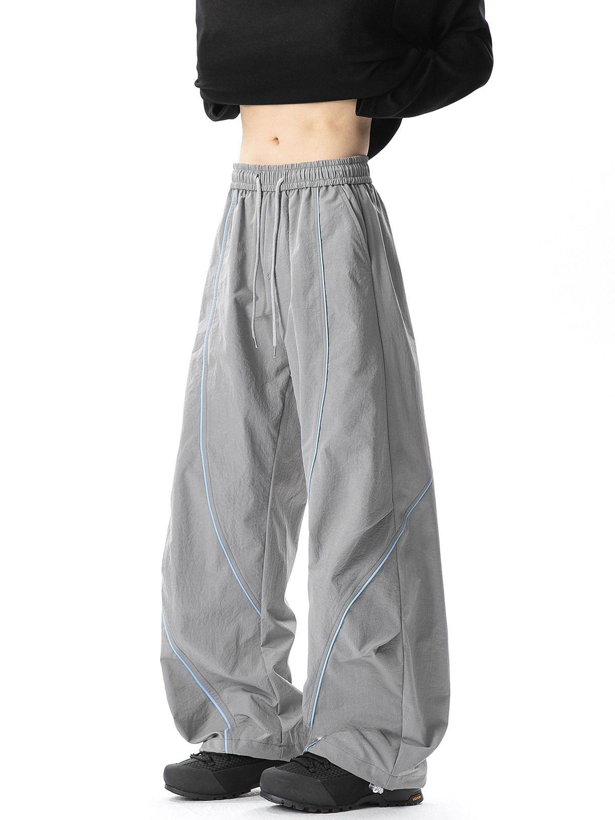 Crossridge - Unisex Water-Repellent Color-Block Paratrooper Pants