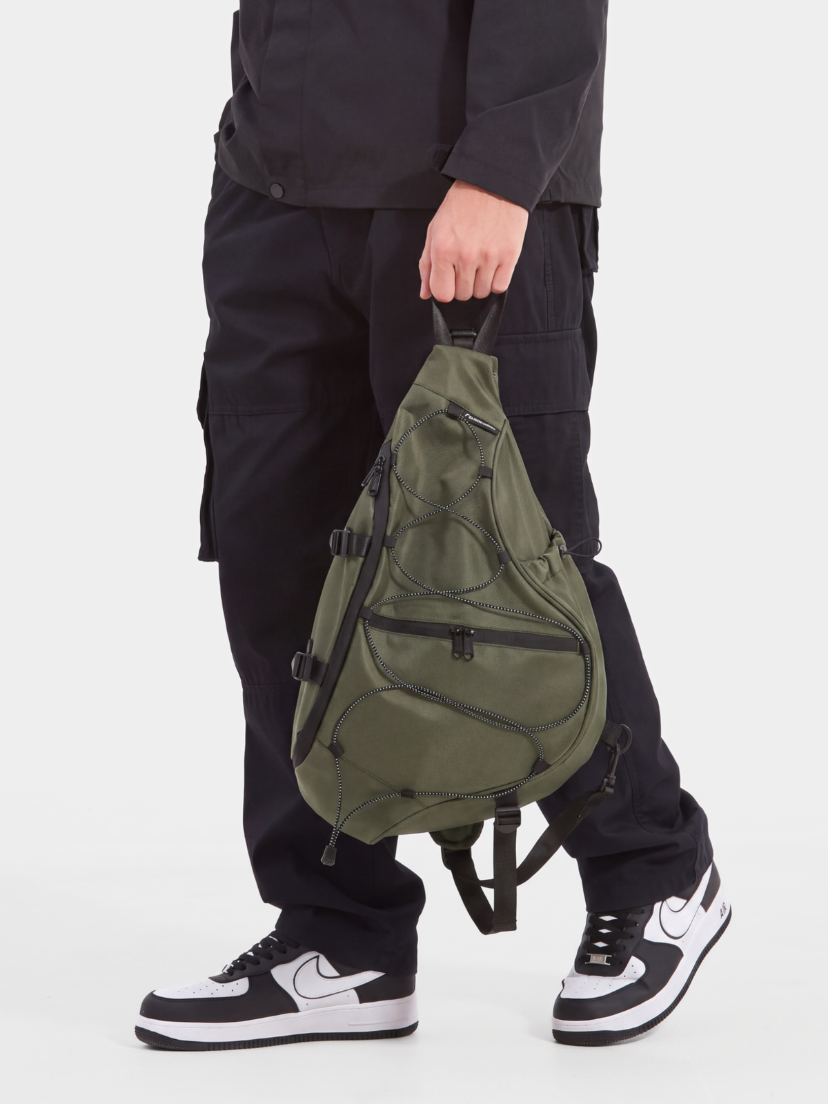 TravelLite - Multi-Compartment Water-Repellent Crossbody Bag