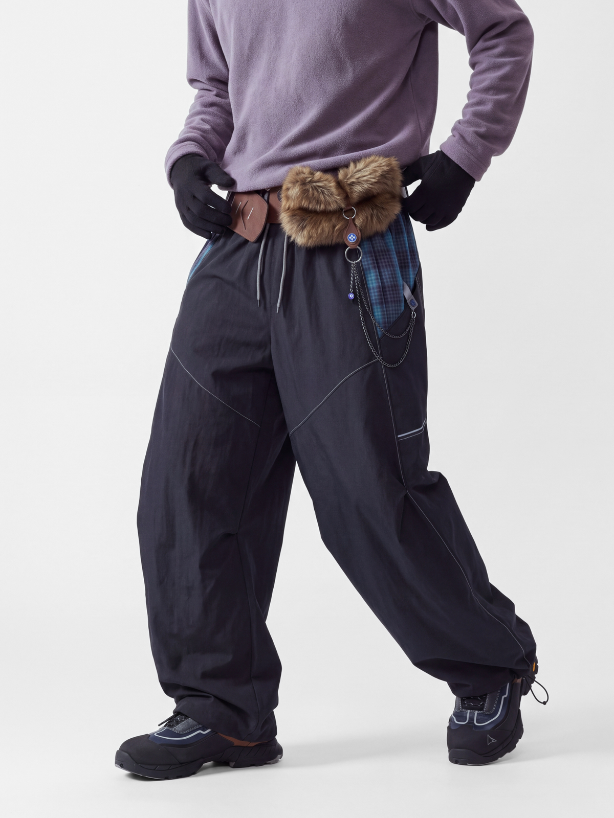 HeatKit - Unisex Water-Repellent Breathable Color-Block Utility Pants