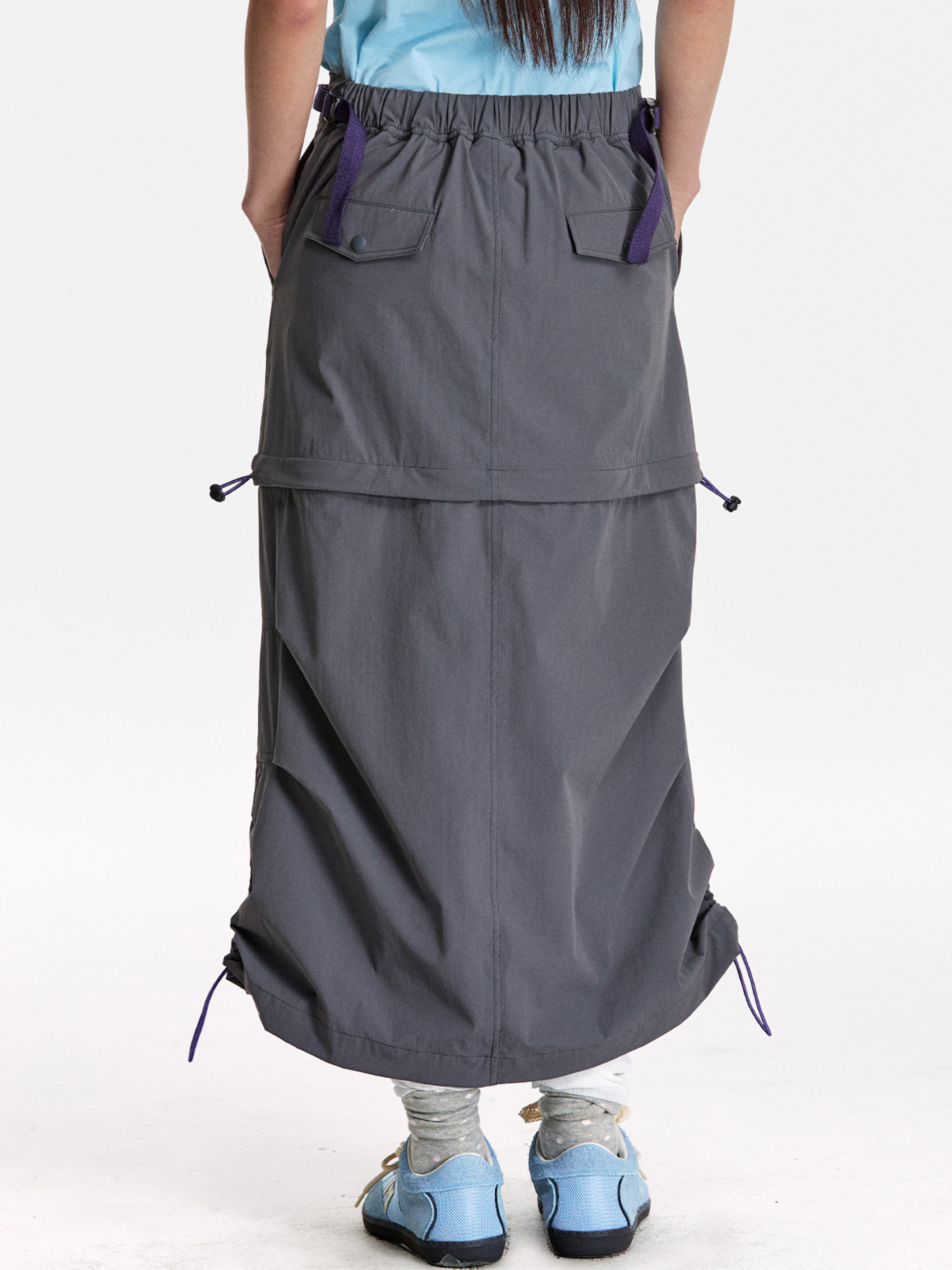 Emberfield - Women's Water-Repellent Detachable-Hem Utility Skirt