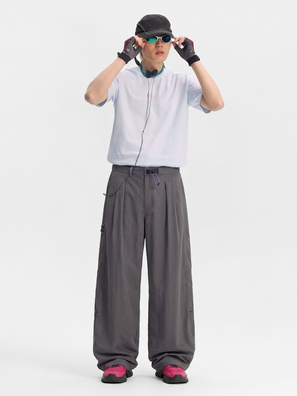 SplitDrift - Unisex Water-Repellent Lightweight Stretch Wide-Leg Outdoor Pants