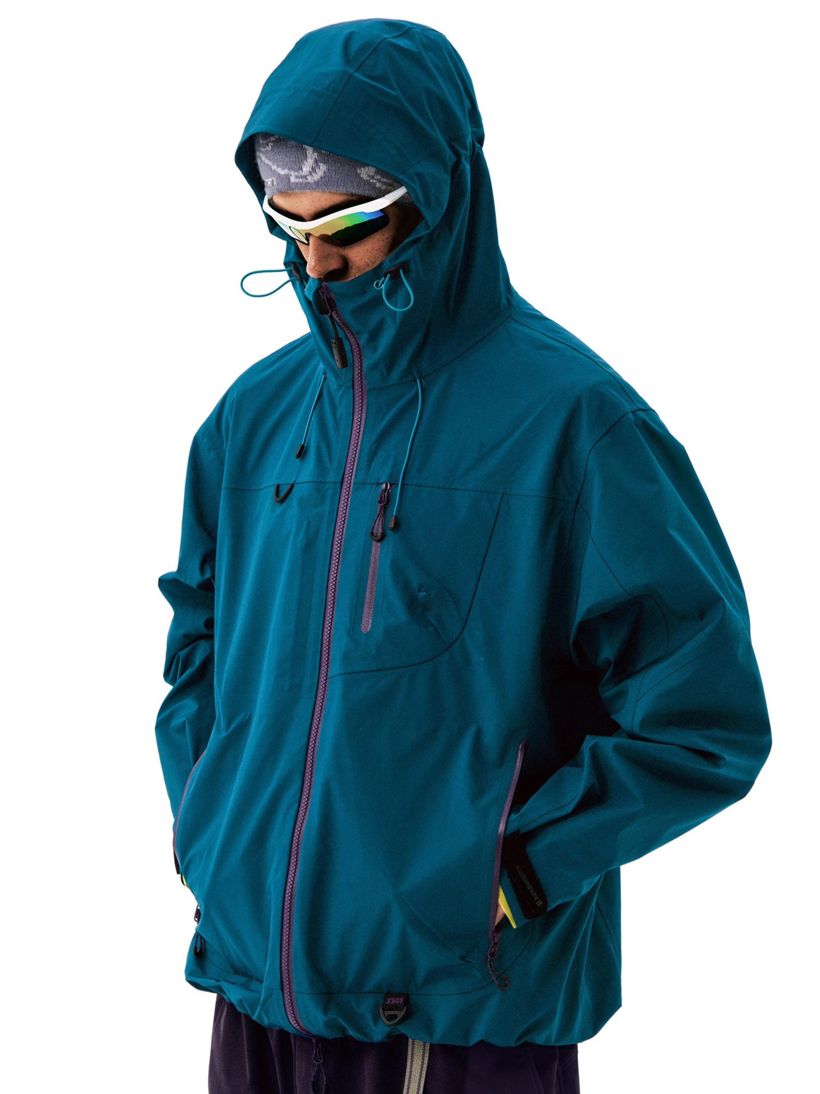 CampFlask - Men's 3-Layer Waterproof Hard Shell Jacket