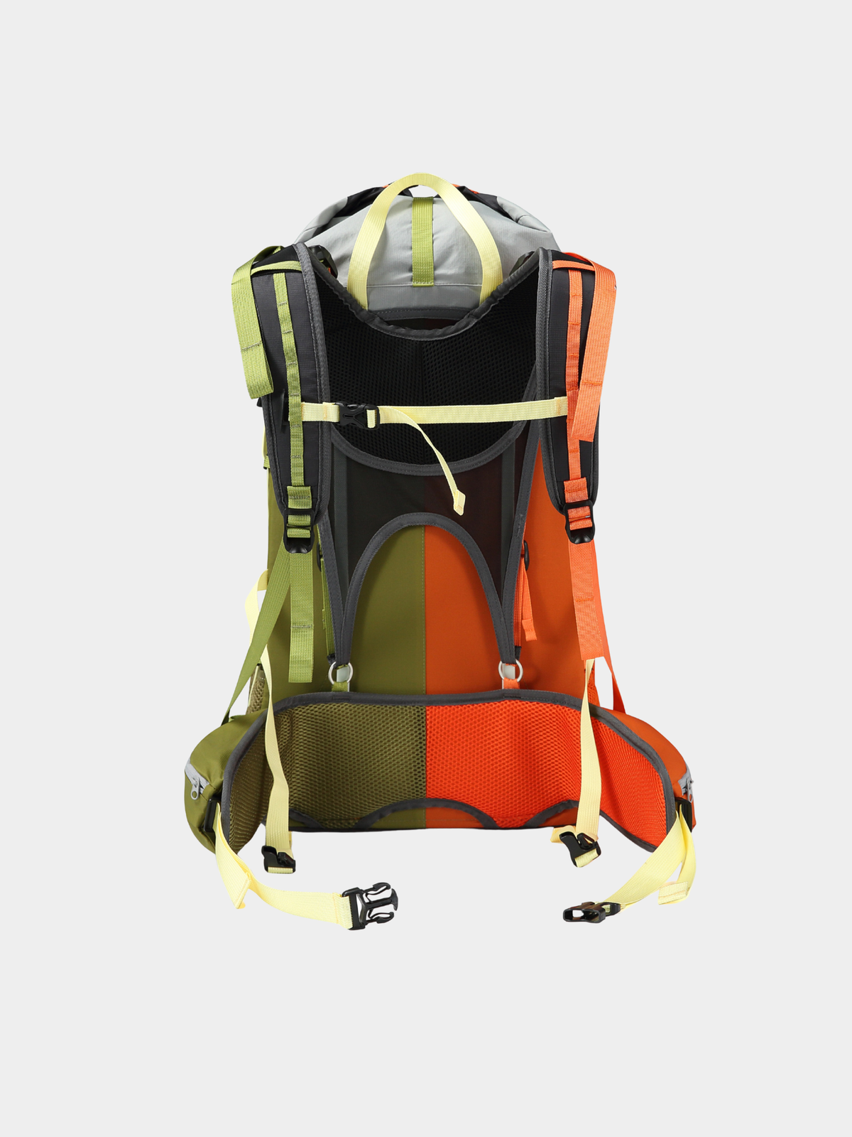 StashVeil - 30L Multi-Functional Color-Block Hiking Backpack