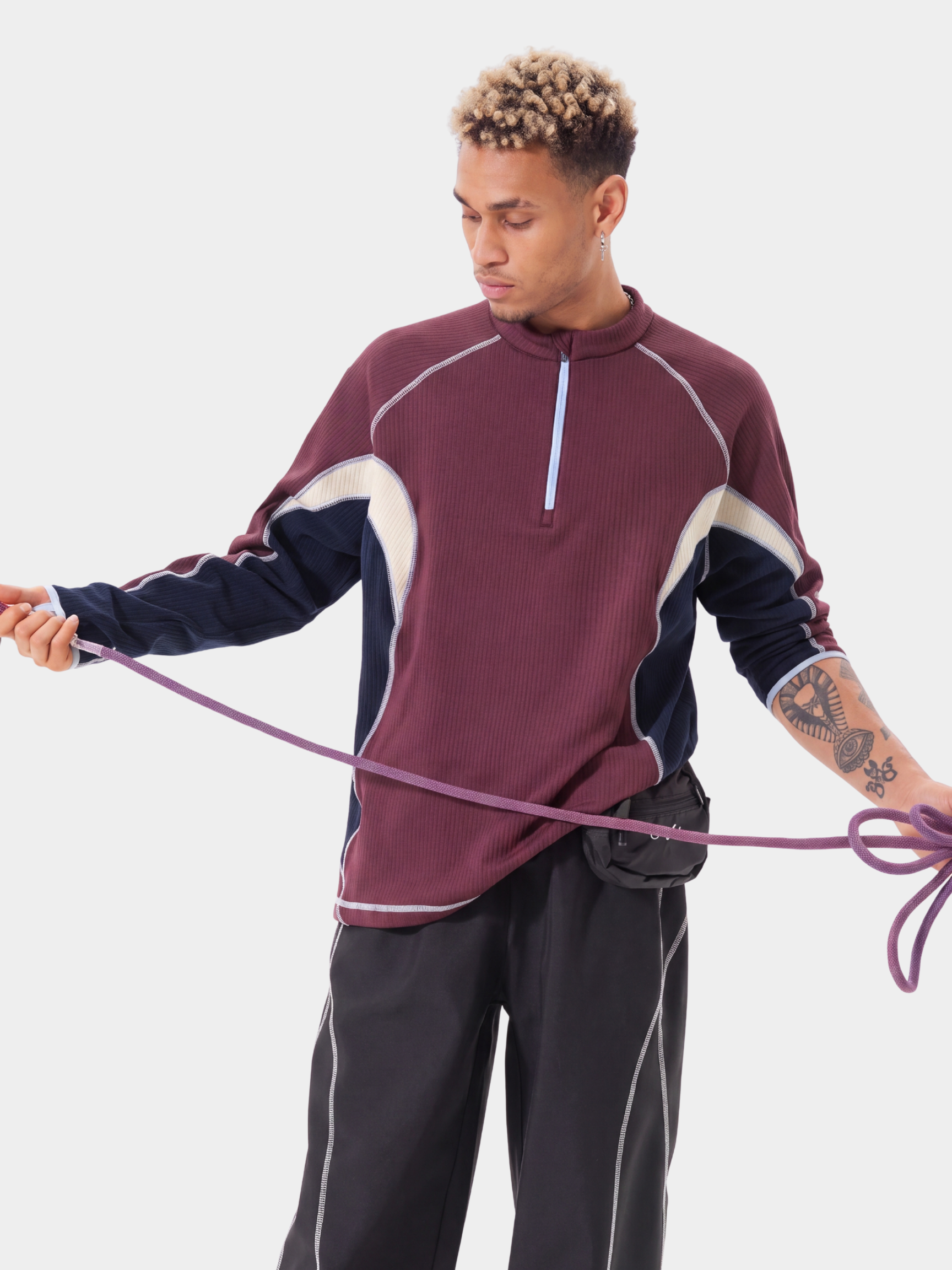 WarmKnit - Antibacterial Thermal Fleece Long Sleeve Sweatshirt