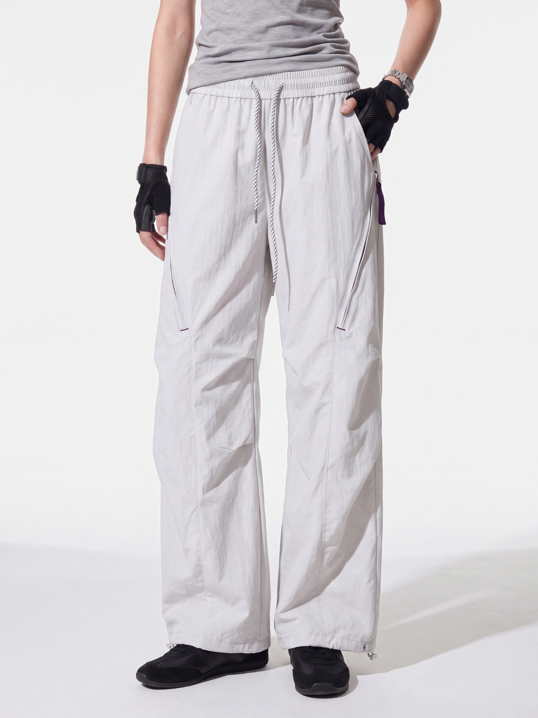 Rampart - Contrast Zip Water-Repellent Lightweight Pants