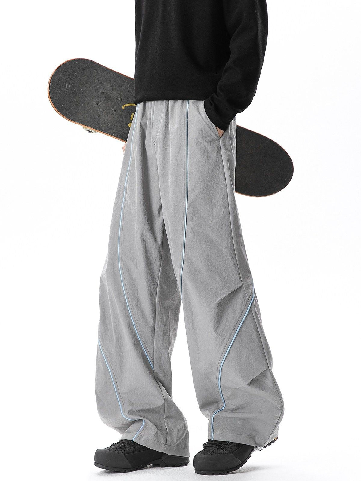 Crossridge - Unisex Water-Repellent Color-Block Paratrooper Pants