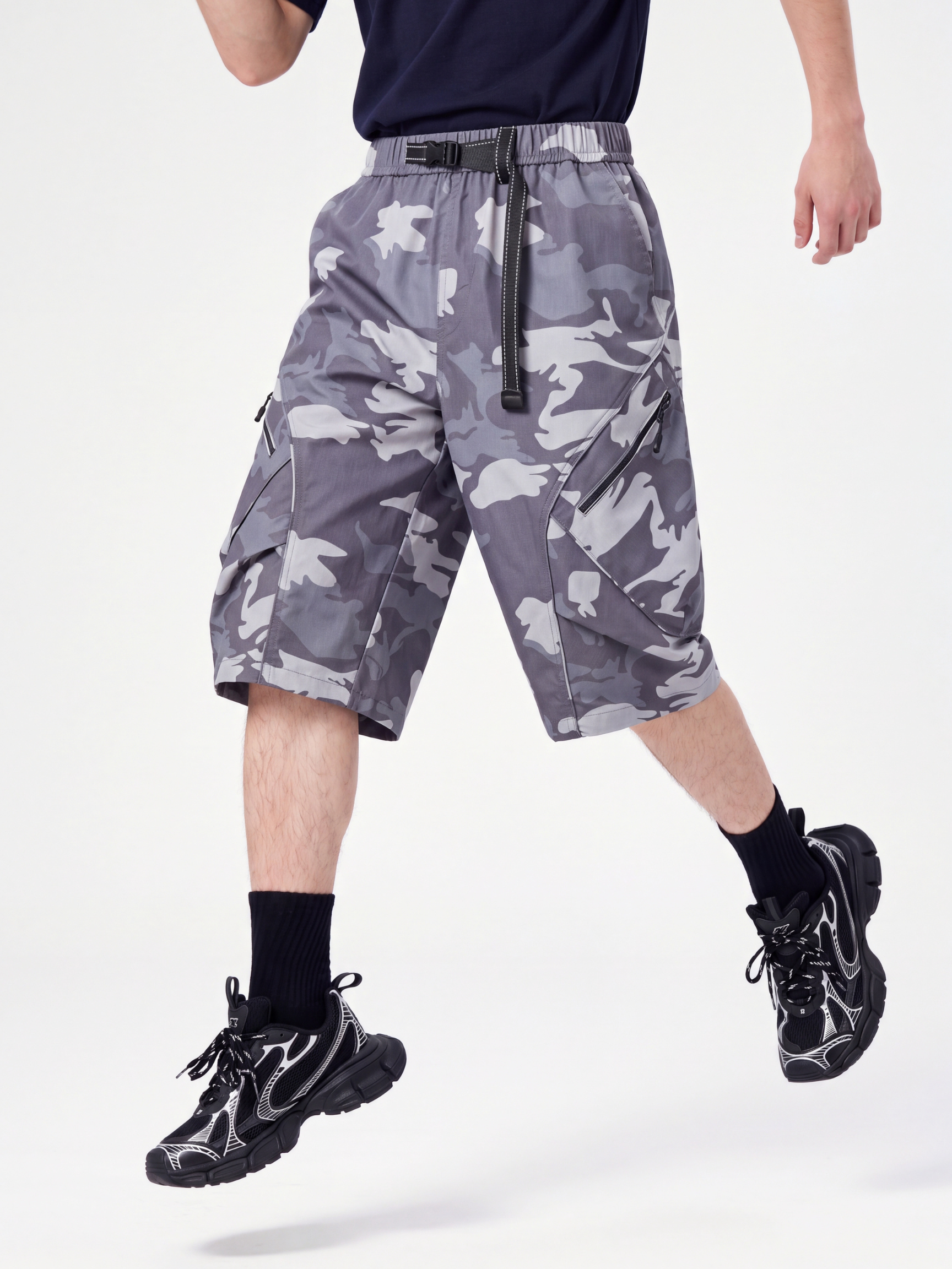 CamoDrift - Unisex UPF 50+ Water-Repellent Camo Wide-Leg Utility Pants