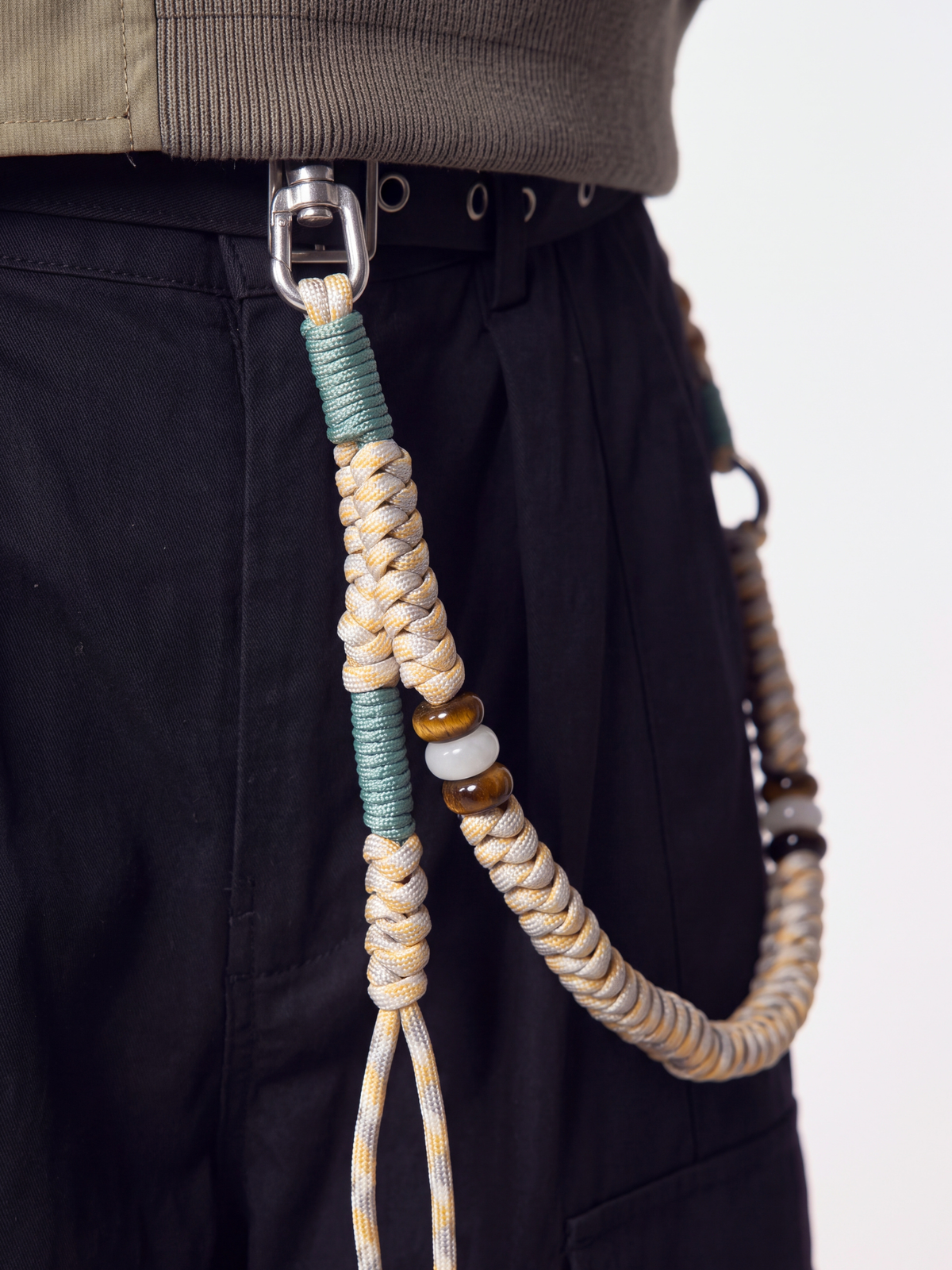 ChainSway - Woven Metal-Clasp Pants Chain