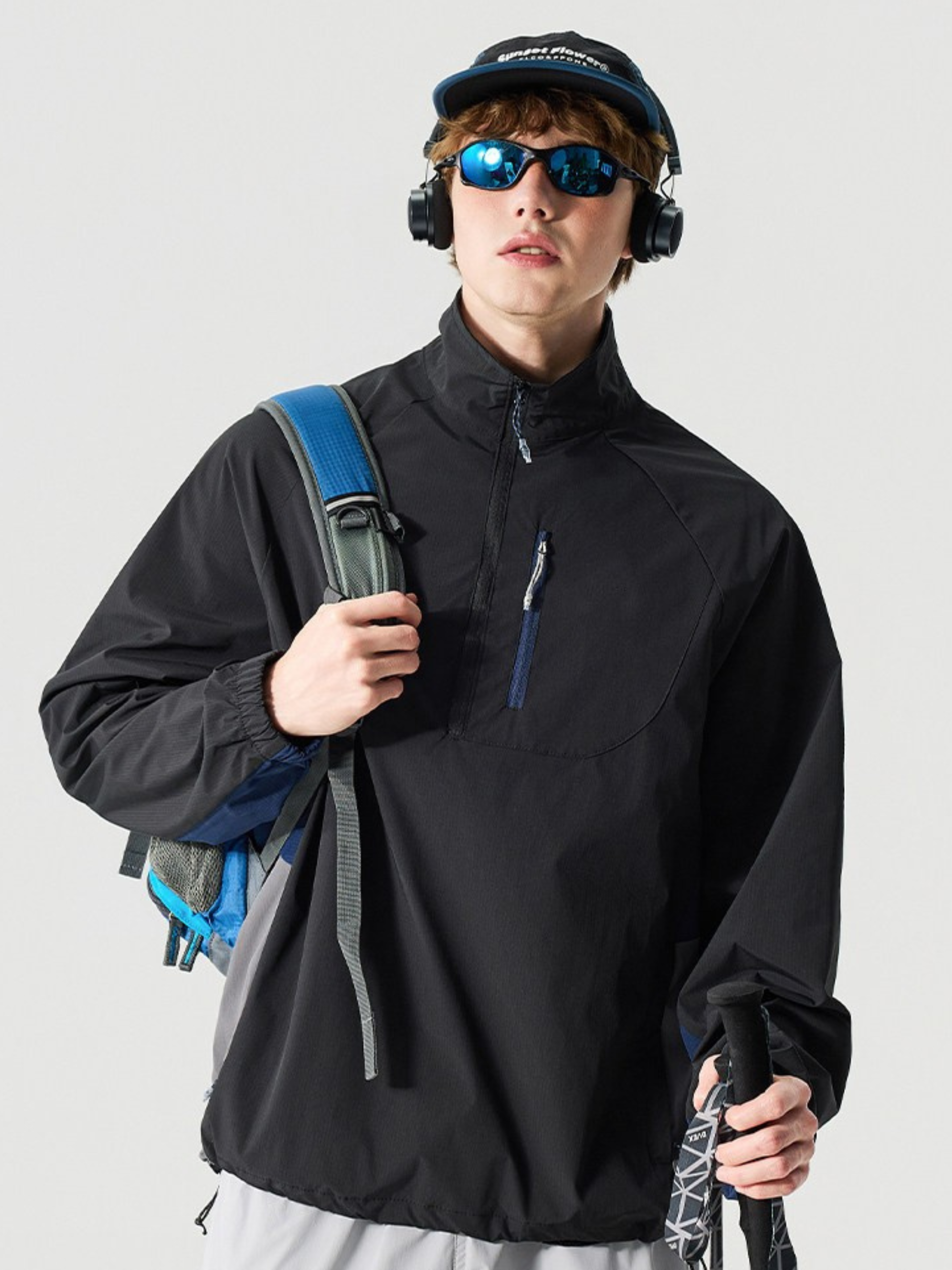 Glimmerfrost - Unisex Water-Repellent Stand Collar Jacket