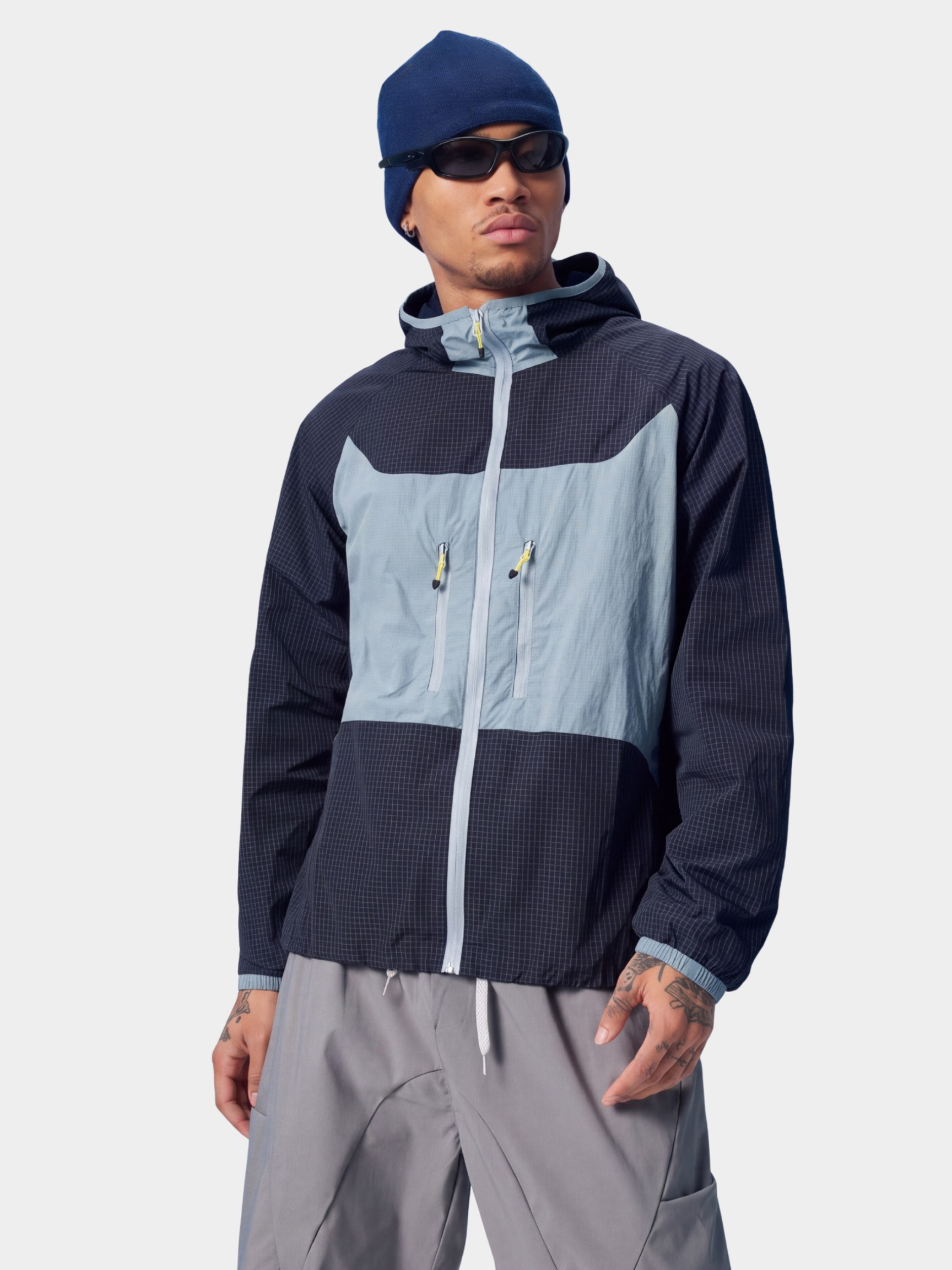 LiteVeil - Unisex Water-Repellent Lightweight Breathable Color-Block Jacket