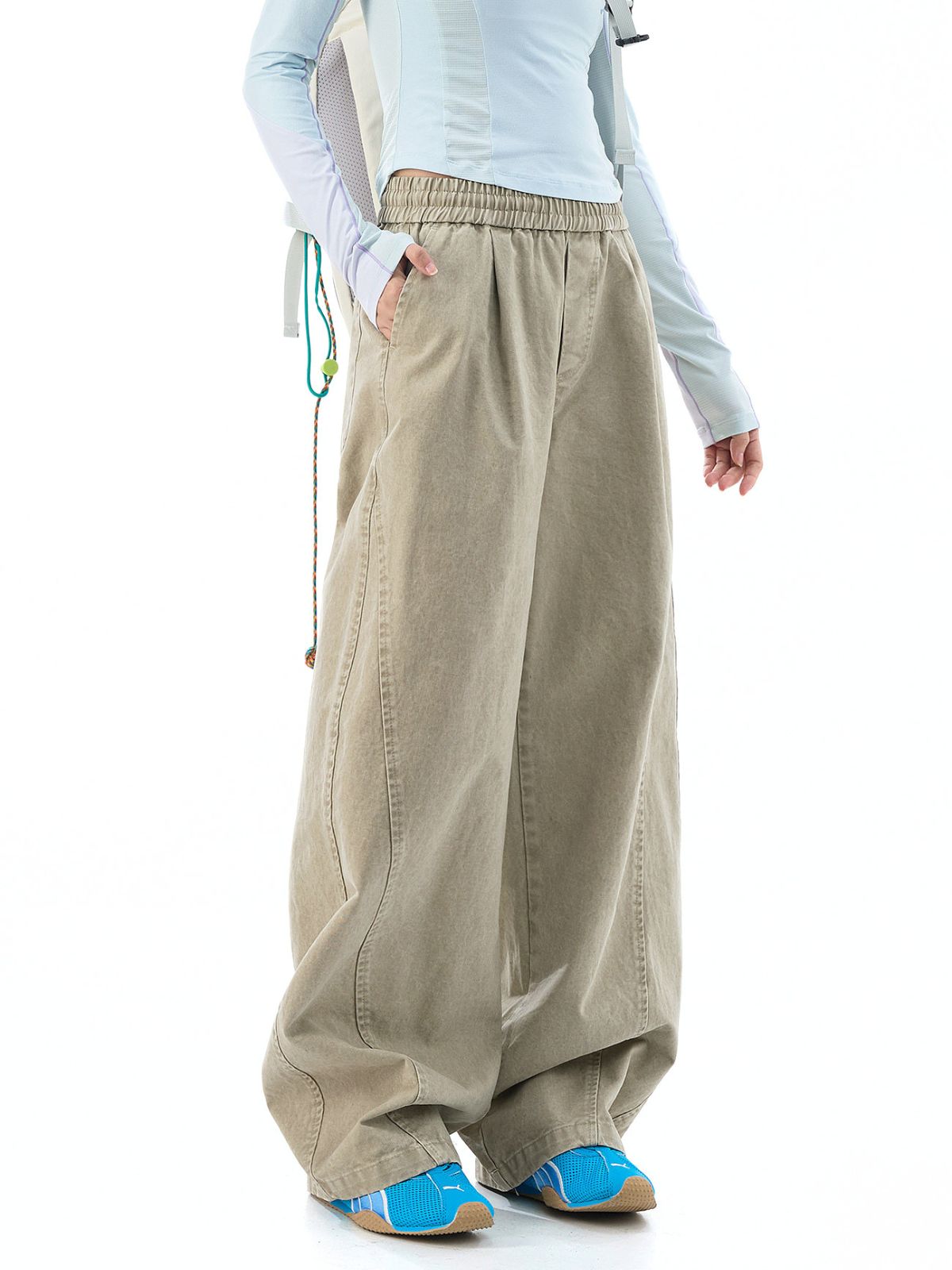 HawkSight - Unisex Breathable Cotton Curved-Leg Cargo Pants