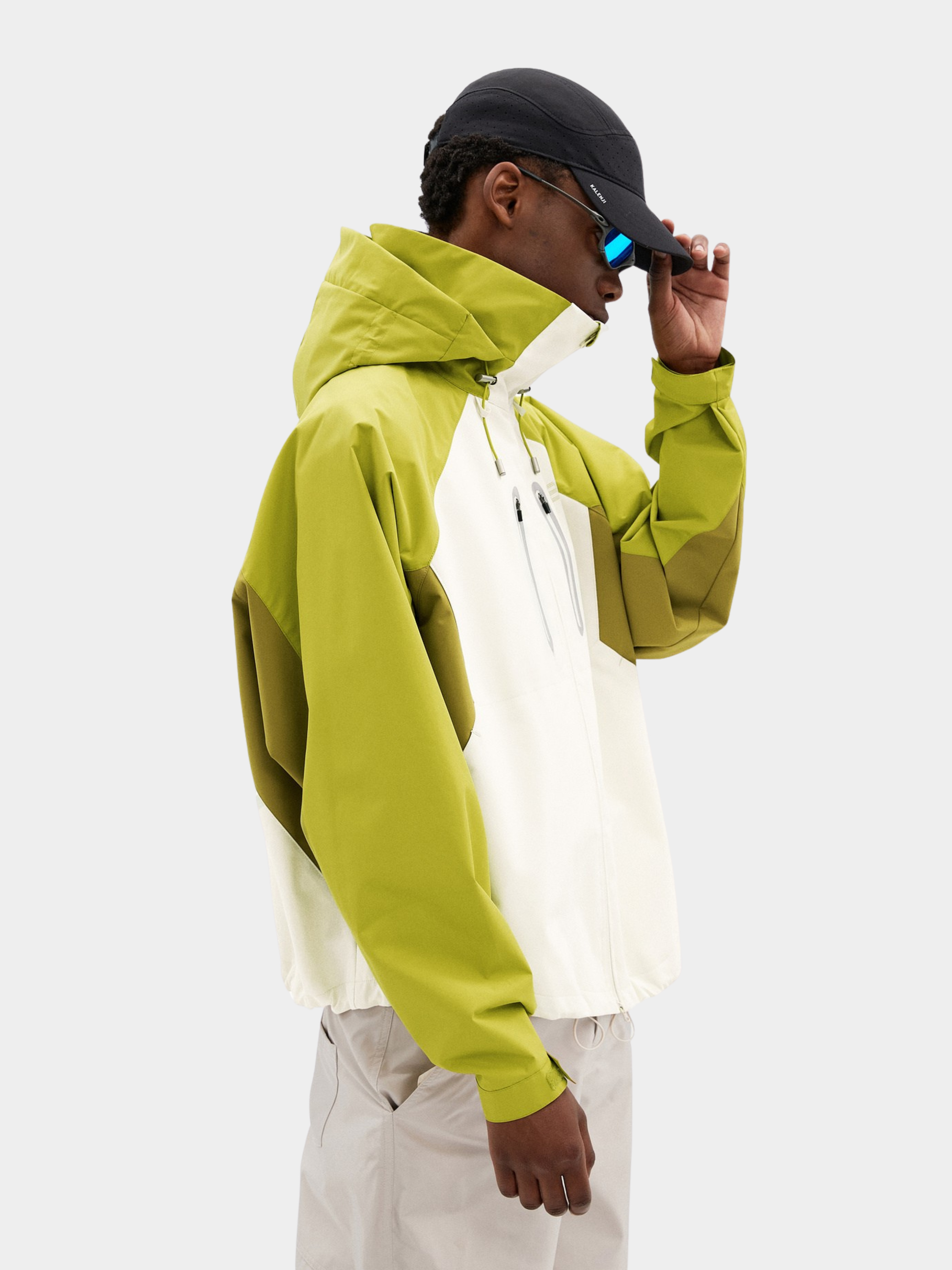 CampLamp - Men's Color-Block Lightweight Windproof Waterproof Jacket