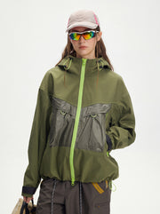 ScuffShade - Women's Water-Repellent Windproof Abrasion-Resistant Hiking Jacket