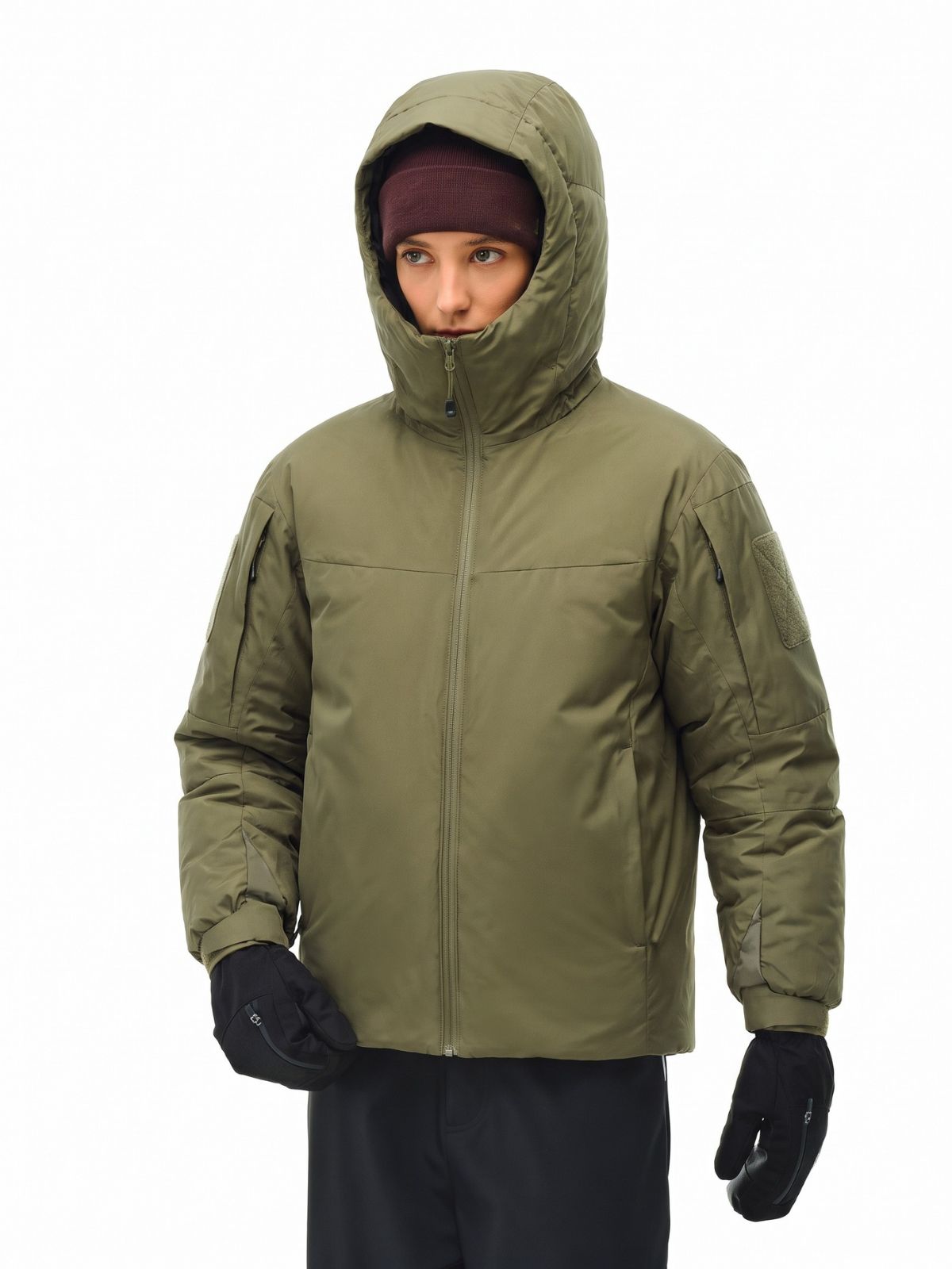 Barkcrack - Lightweight Wind-Resistant Hooded Insulated Jacket