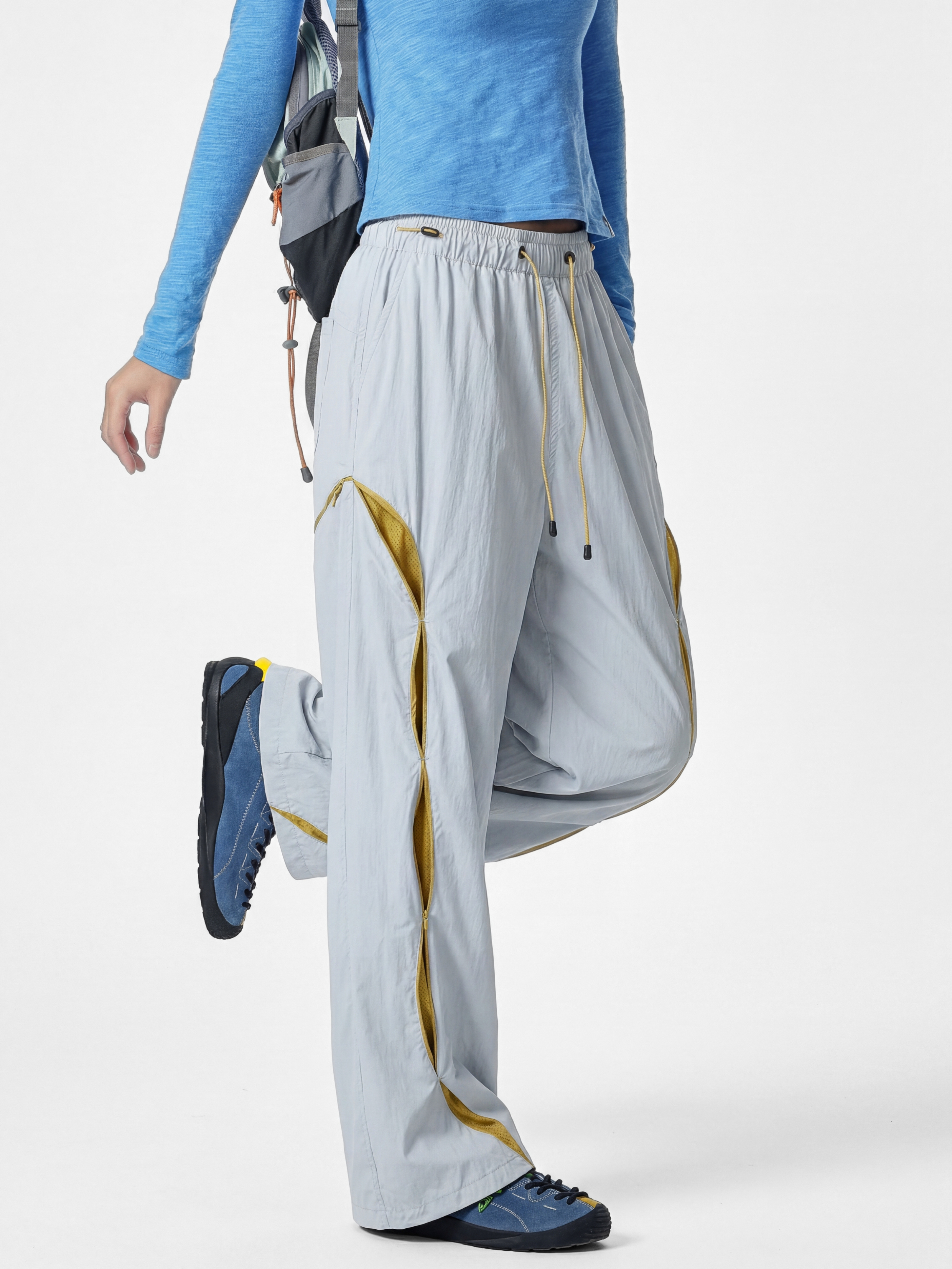 AlpineValley - Unisex UV-Resistant Water-Repellent Colorblock Cargo Pants