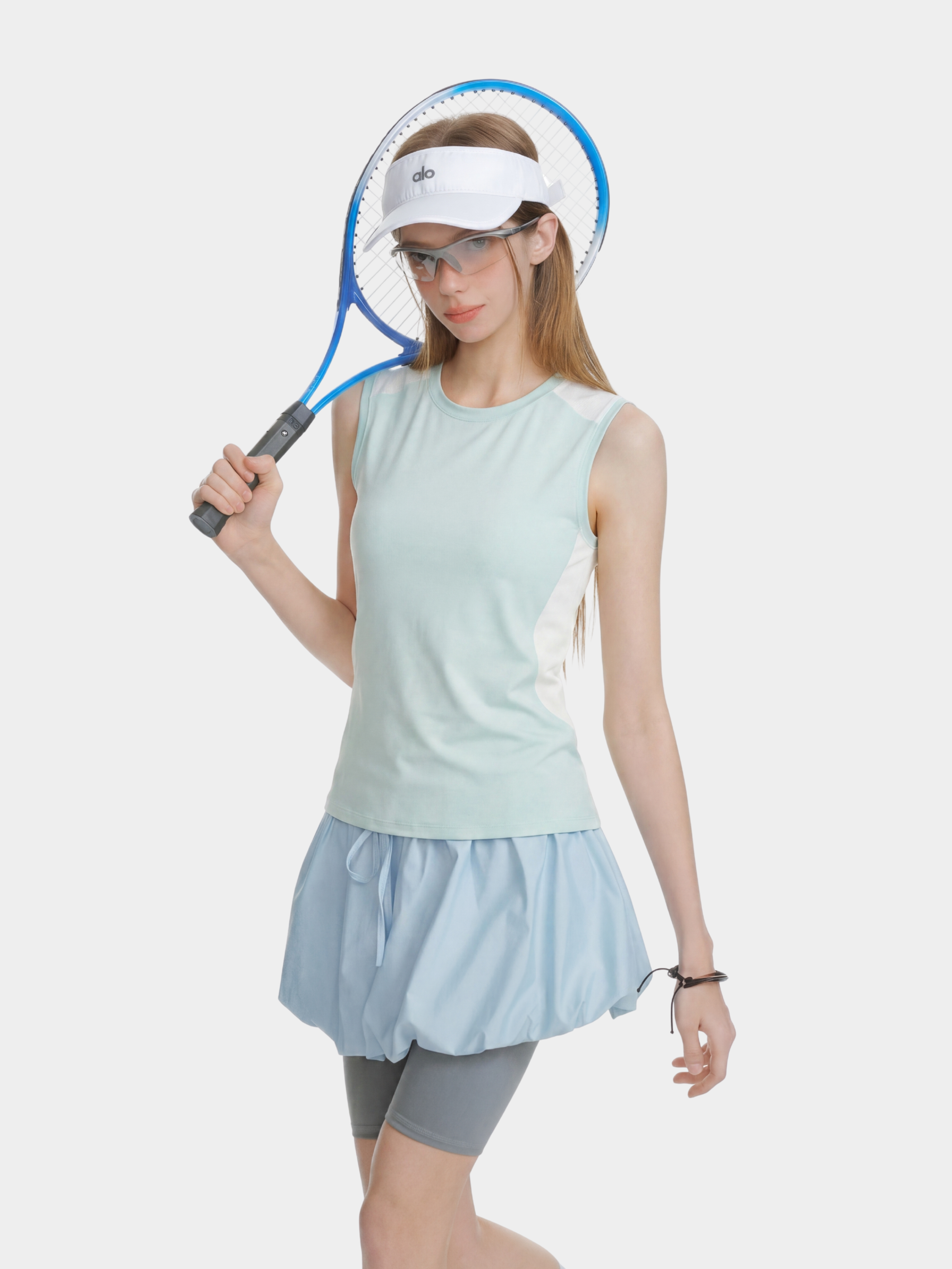 Ashvision - Women's Cooling Mesh Quick-Dry Performance Tank Top