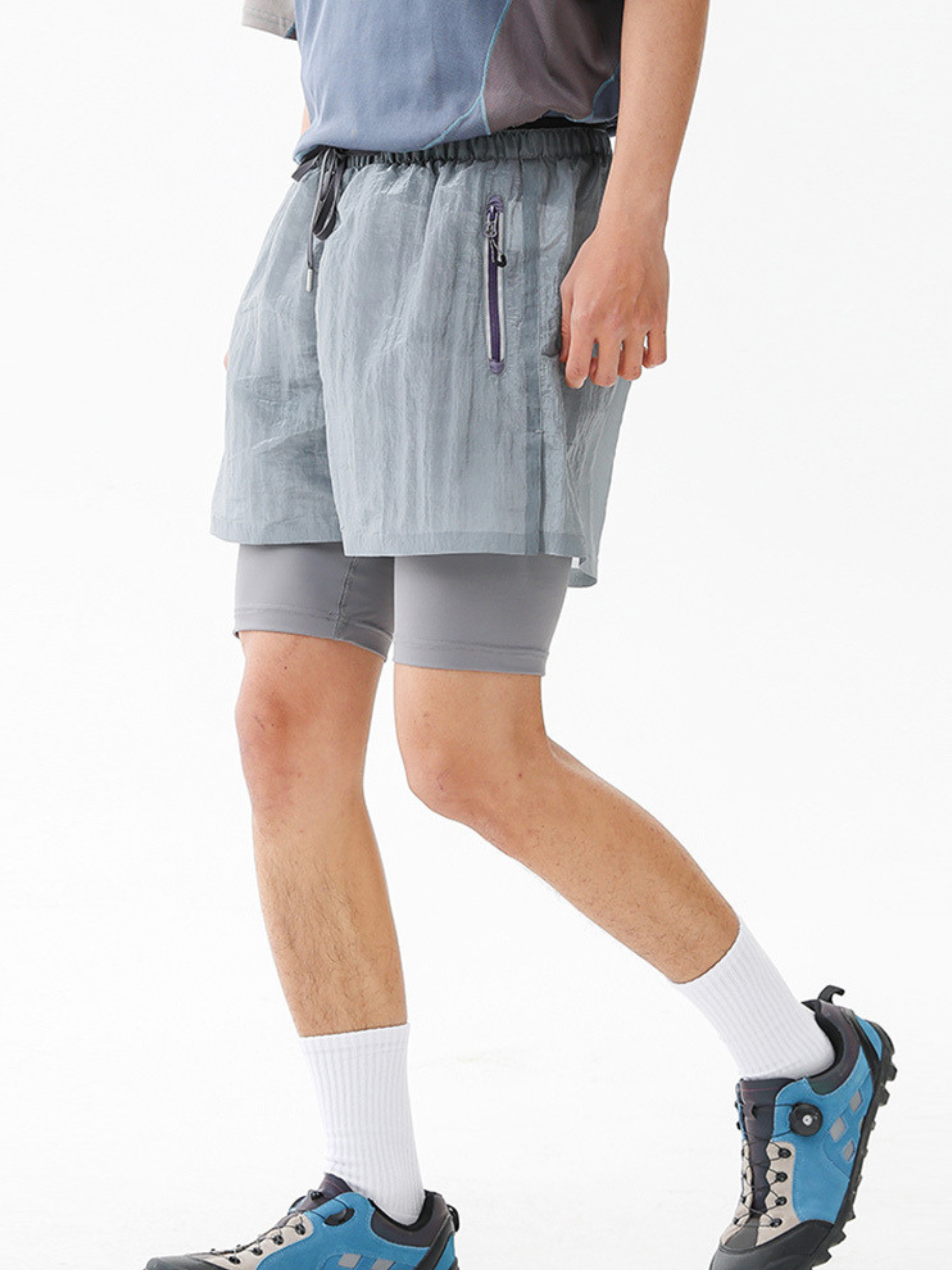 DryShield - Unisex Reflective Running Shorts