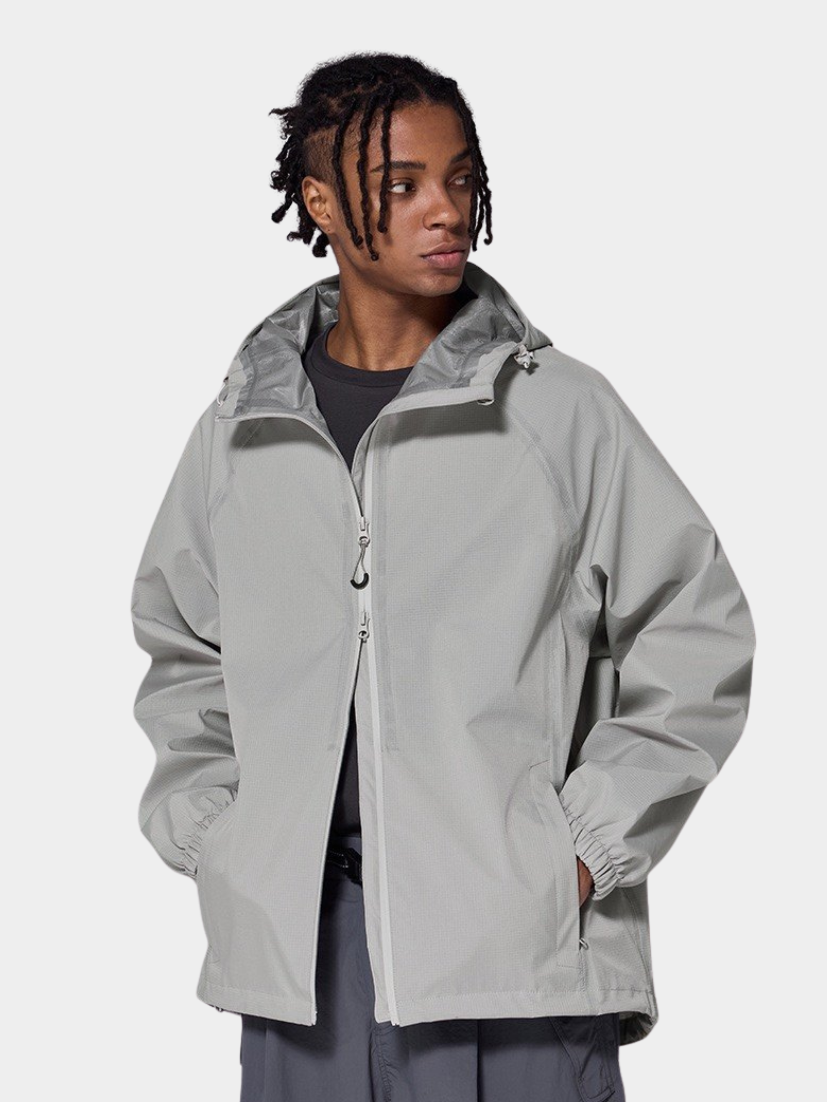 AshMode - Unisex 12K Waterproof Lightweight 3-Layer Hard Shell Jacket