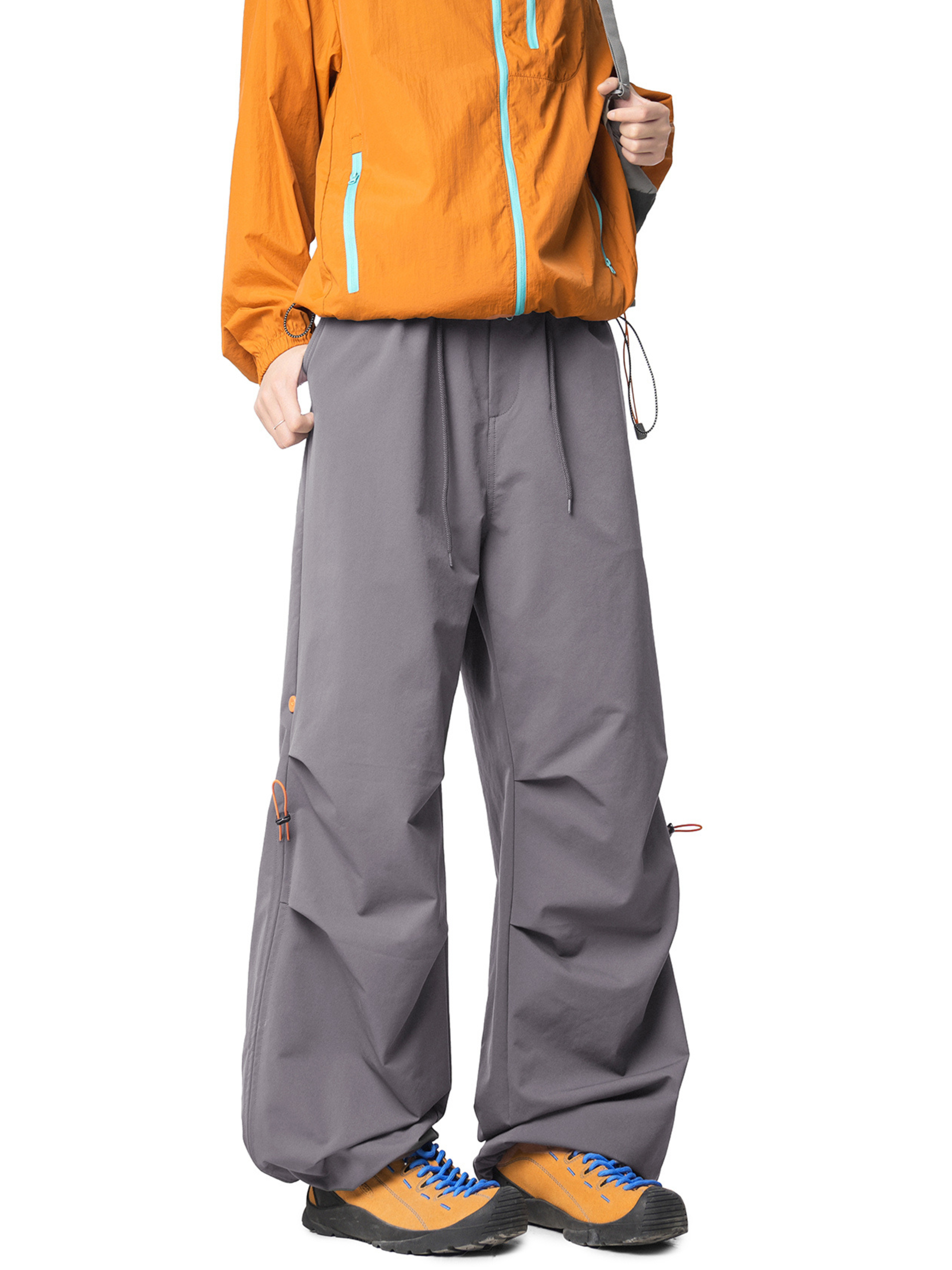Firetrail - Women's Side Drawstring Ruched Cargo Pants