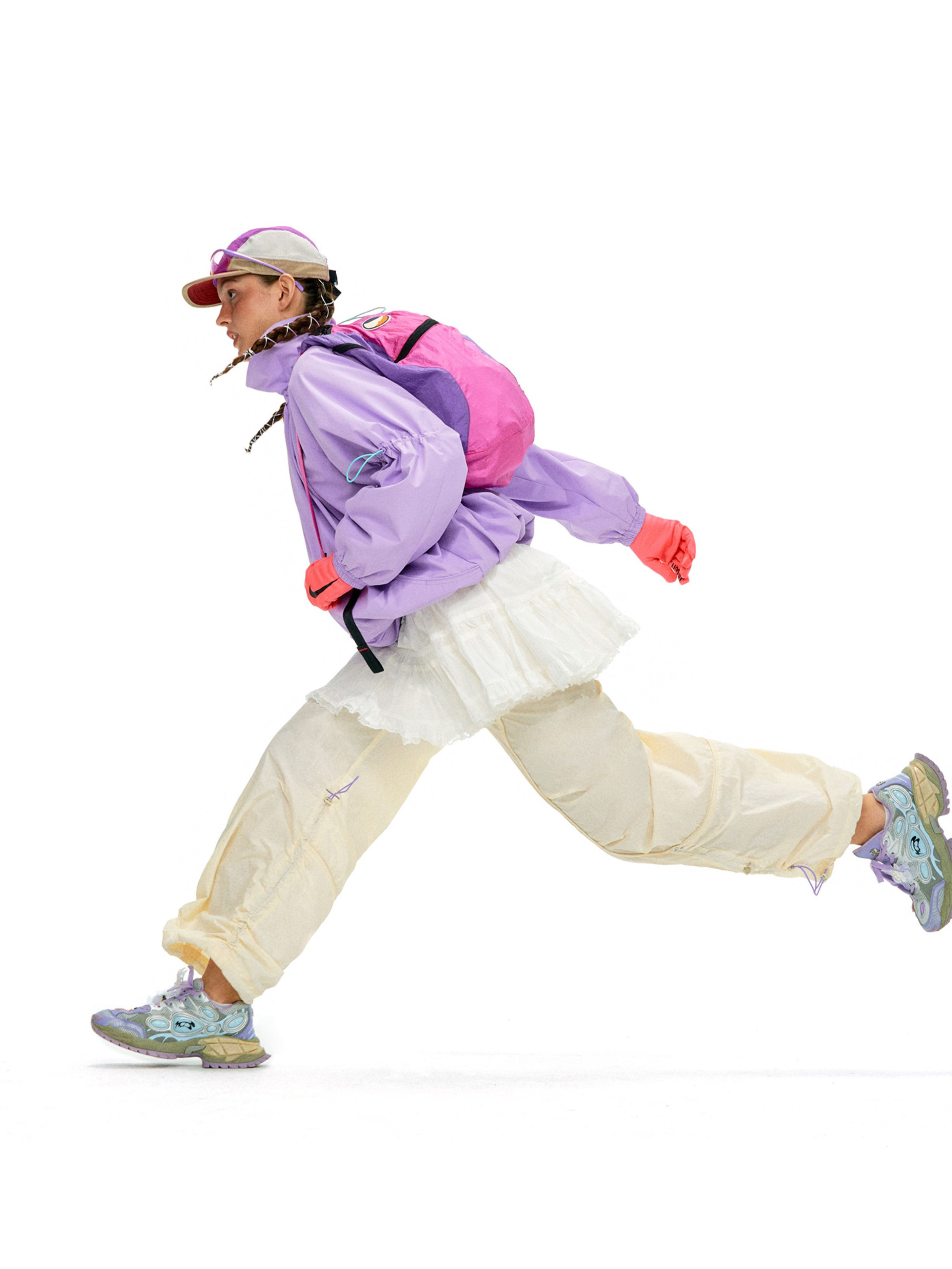 ShadowMode - Women's C6 Water-Repellent Bubble Collar Ruched Jacket