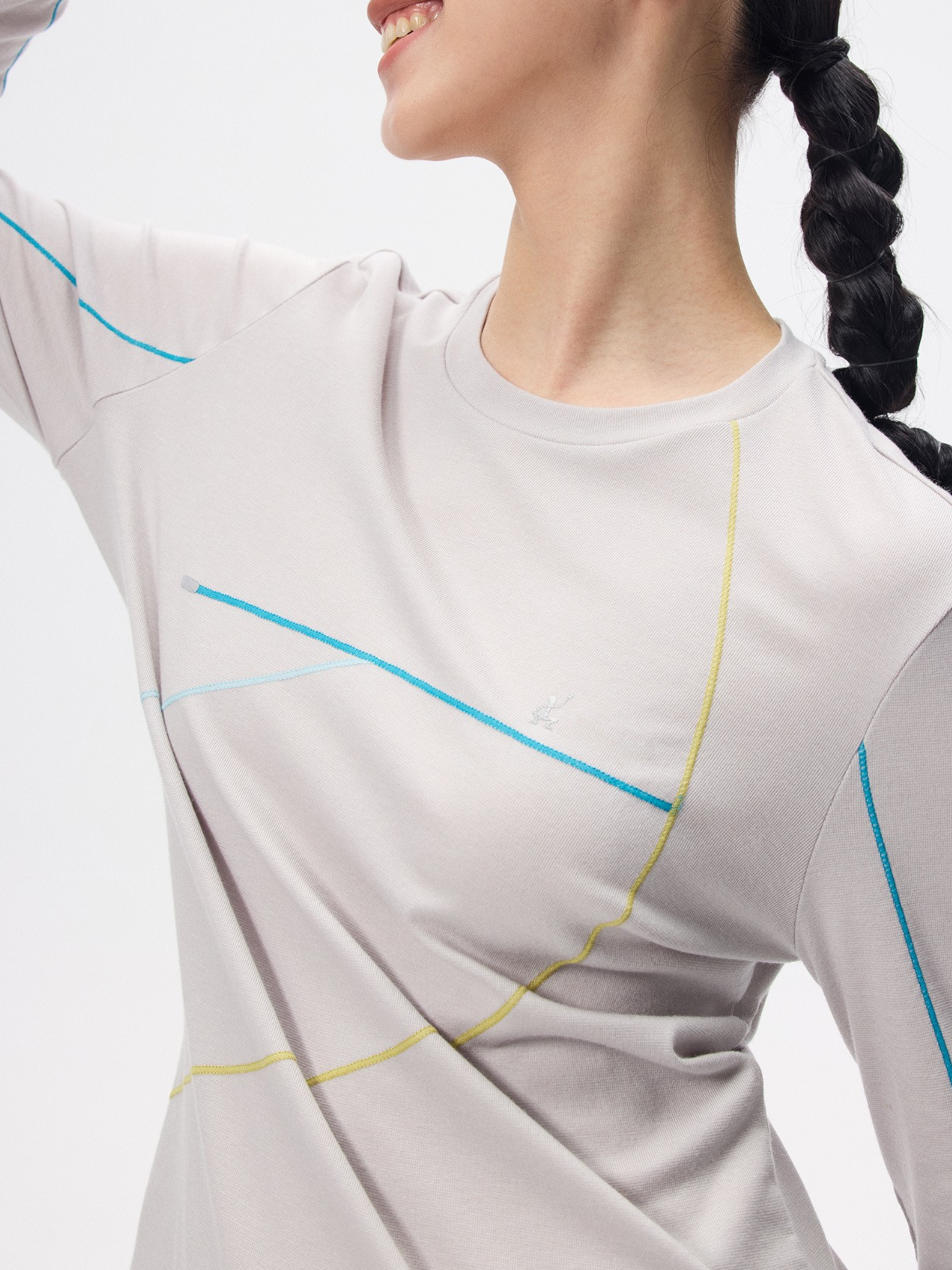 Vortex - Women's Soft Wool-Blend Moisture-Wicking Long Sleeve T-Shirt