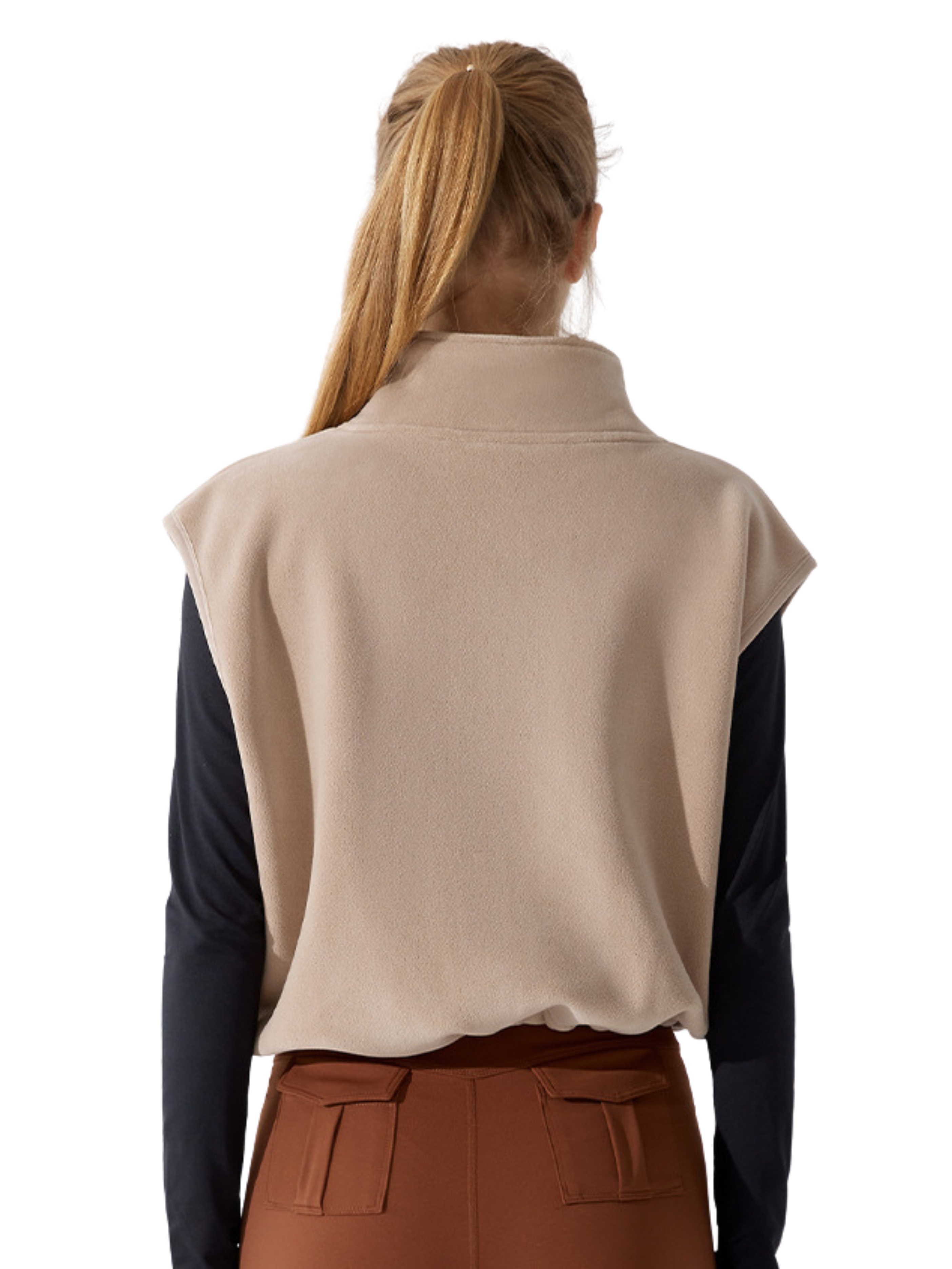 Froststone - Women's Fleece Stand Collar Thermal Vest