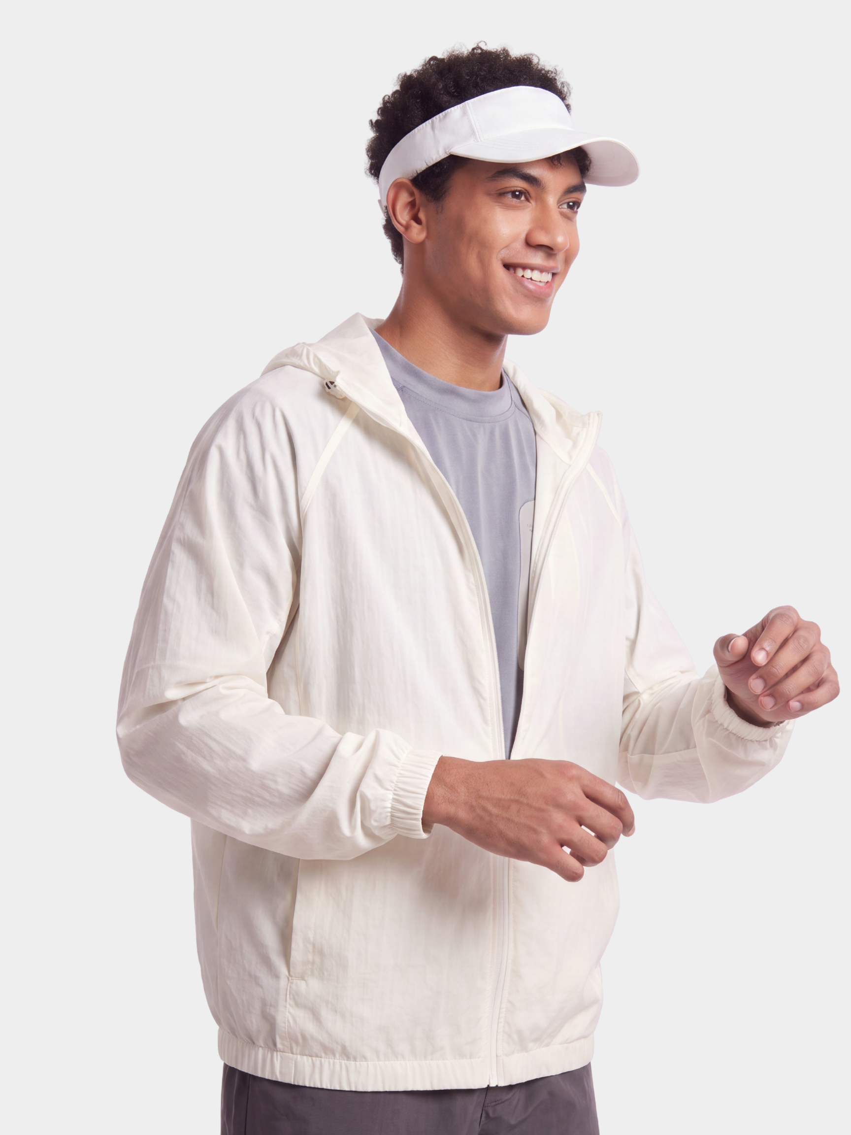 StainOff - Men's UPF 50+ Teflon™ Hooded Sun Protection Jacket