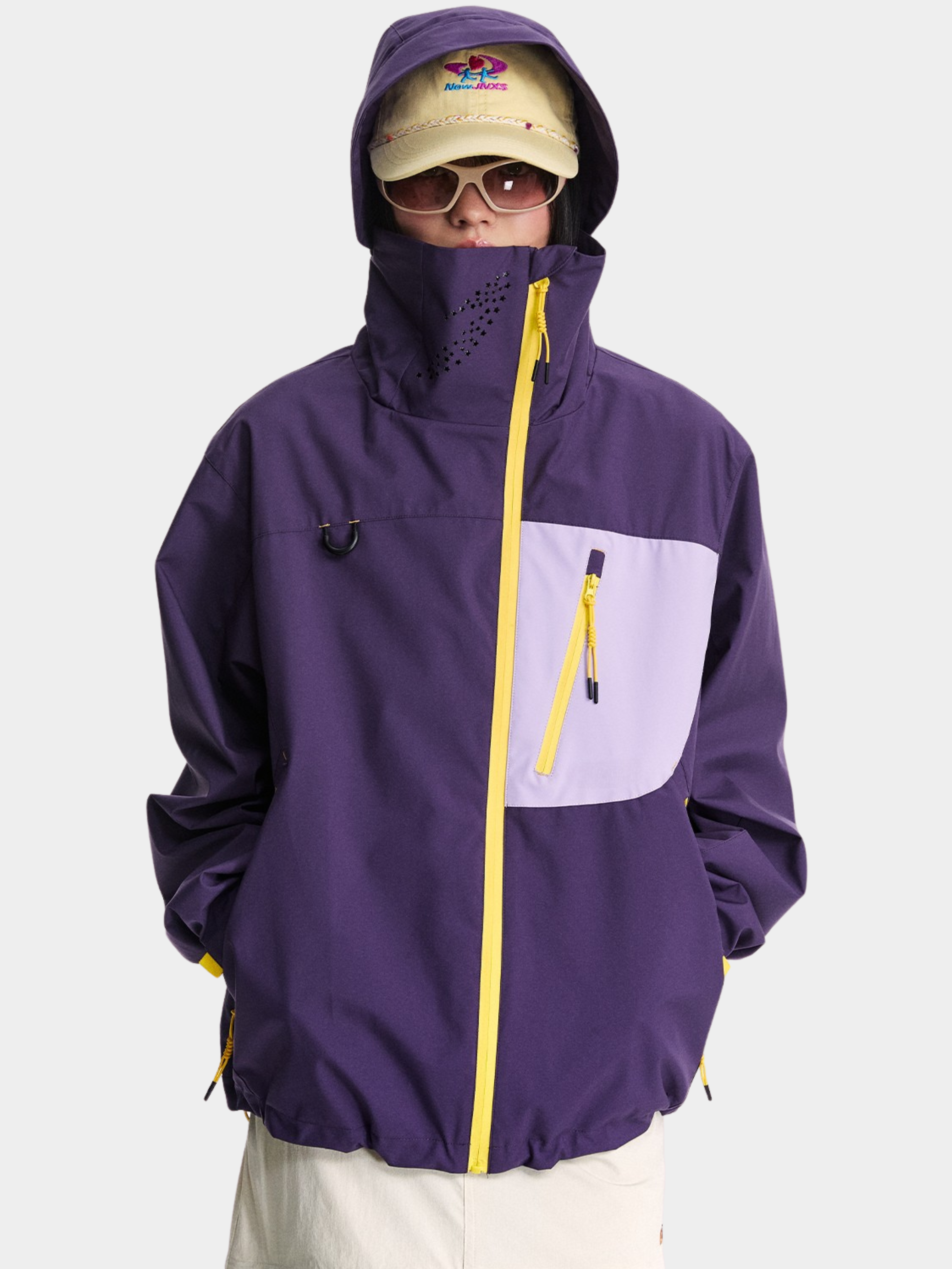 EchoPort - Waterproof & Windproof Colorblock Storm-Proof Jacket