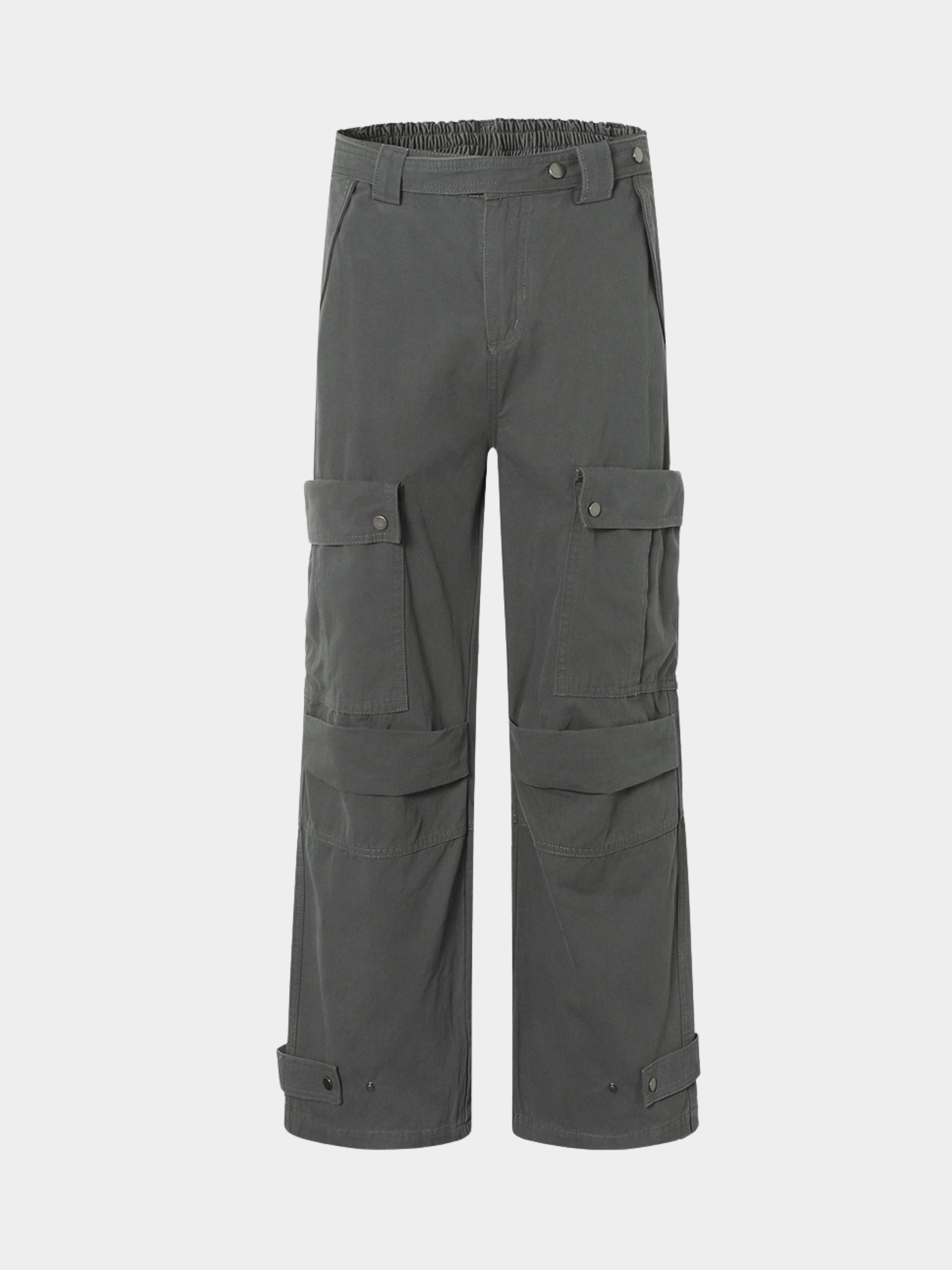 DryBox - Men's Vintage Multi-Pocket Straight-Leg Pants GONGGAR SPORTS