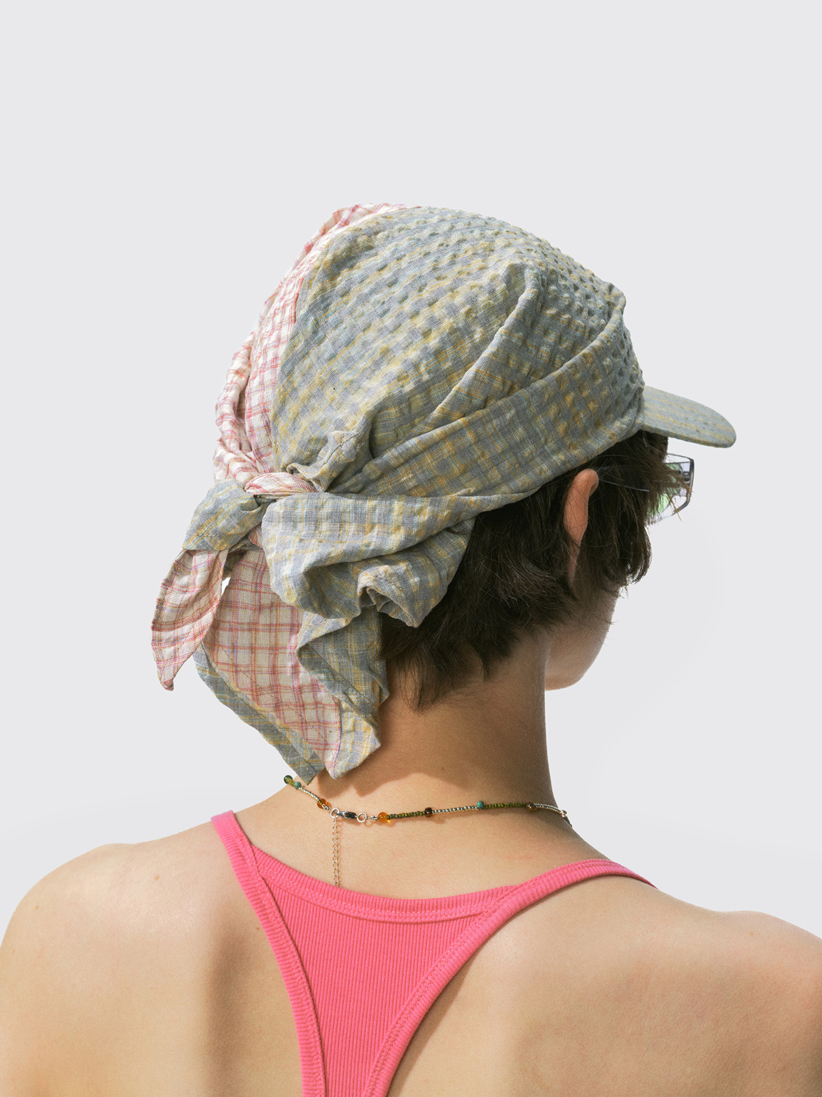 Thunderspire - Lightweight Patchwork Headscarf Baseball Cap