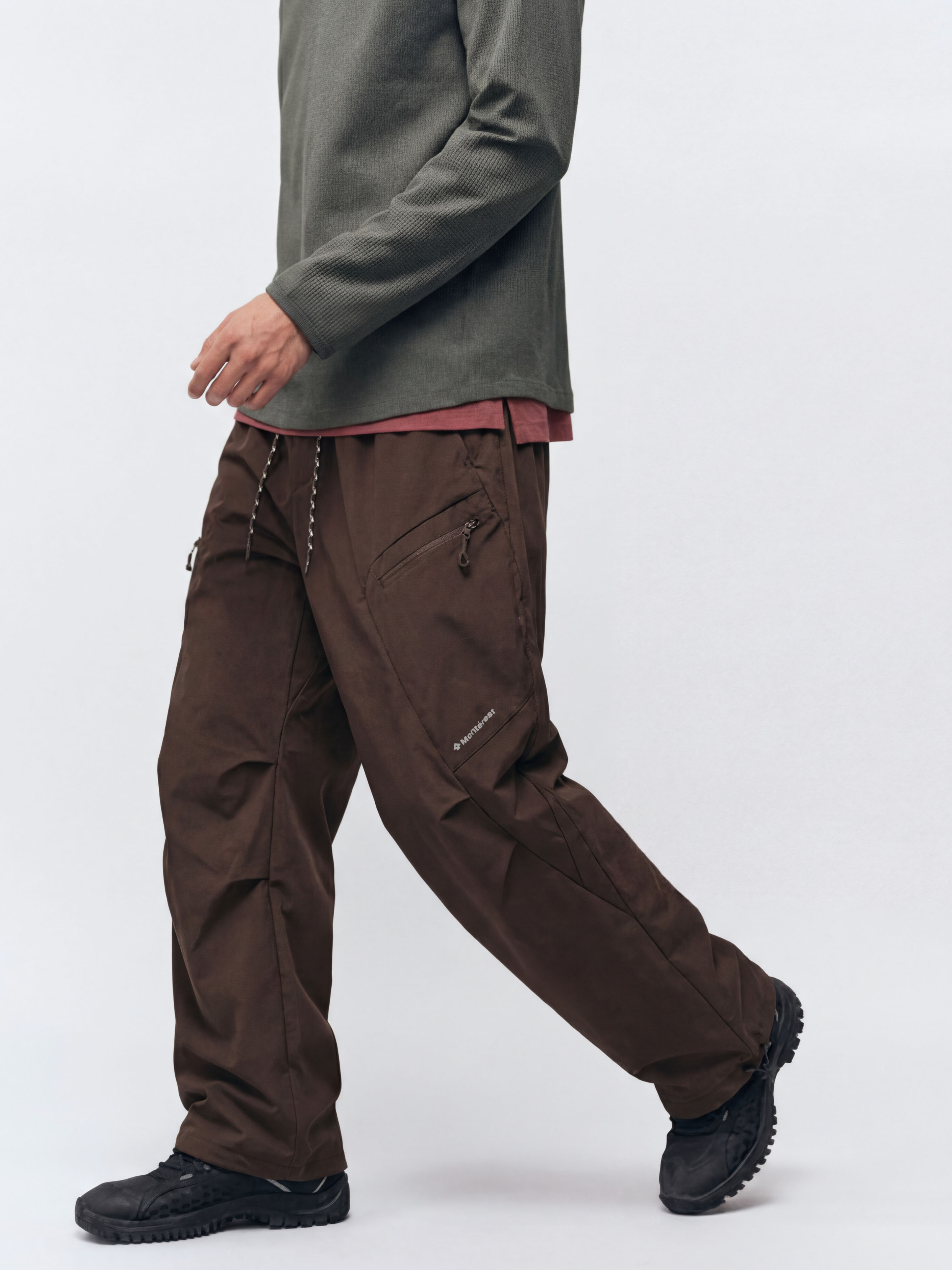 Emberfire - Unisex Water-Repellent Multi-Pocket Drawstring Utility Pants