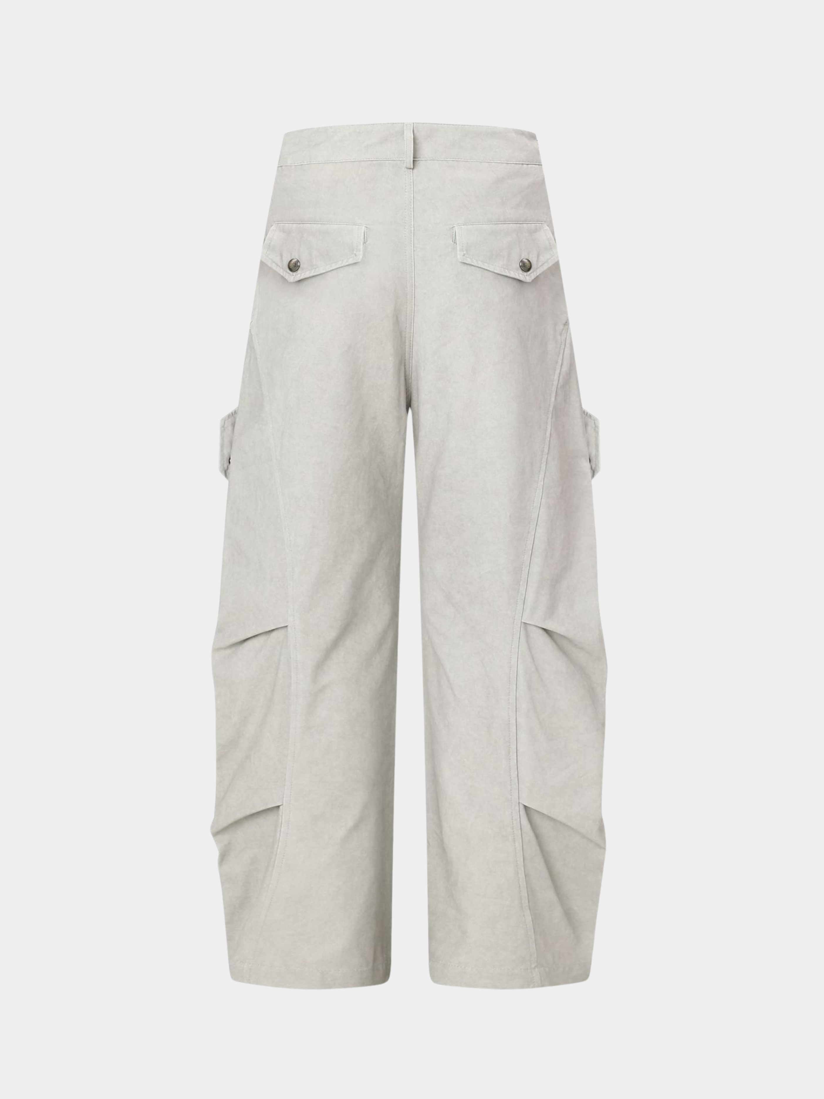 FoxDrop - Unisex Retro Paratrooper-Inspired Wide-Leg Utility Pants GONGGAR SPORTS