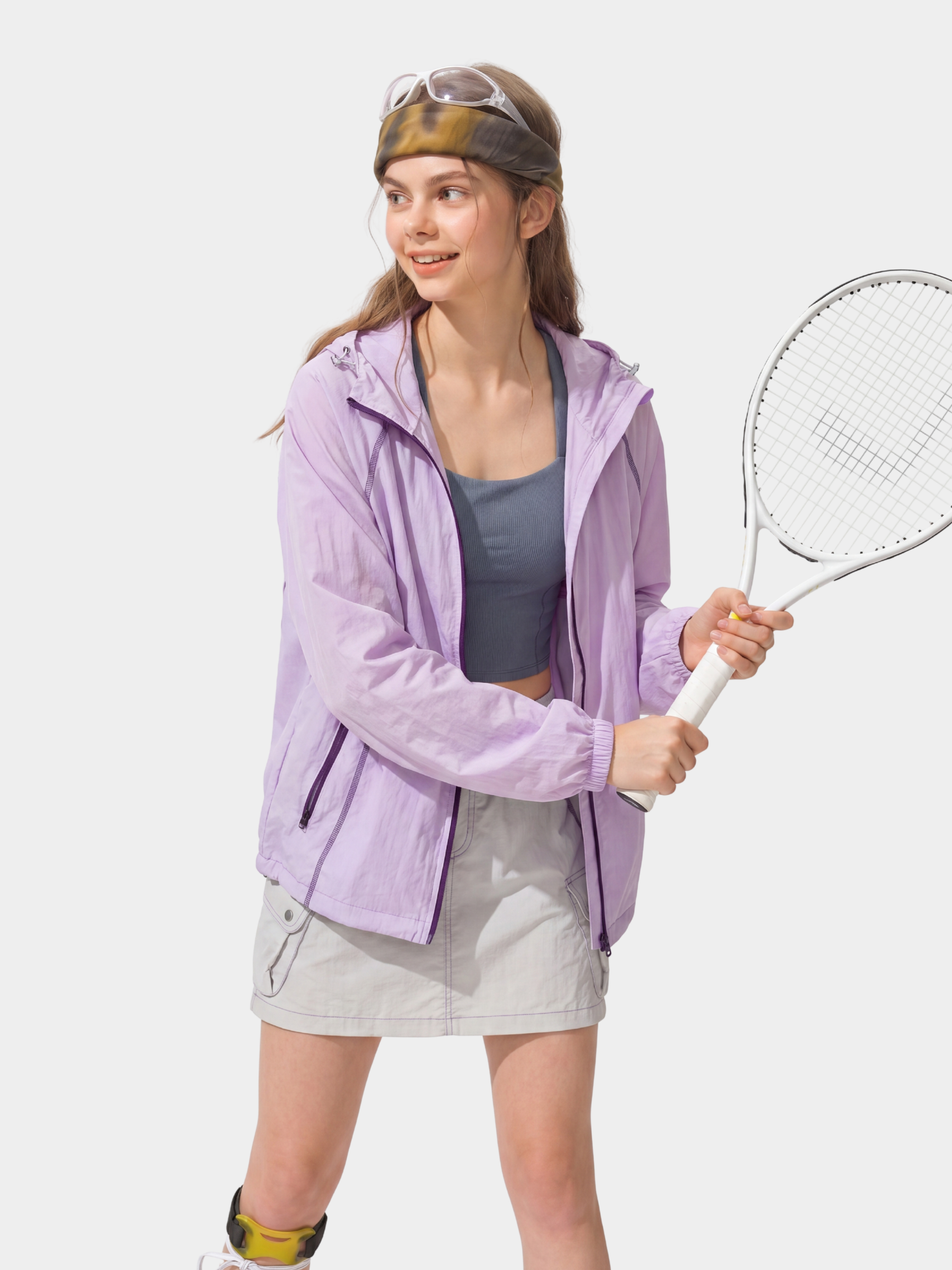 LeafWrap - Women's UPF 50+ Ultra-Light Cooling Sun Protection Jacket