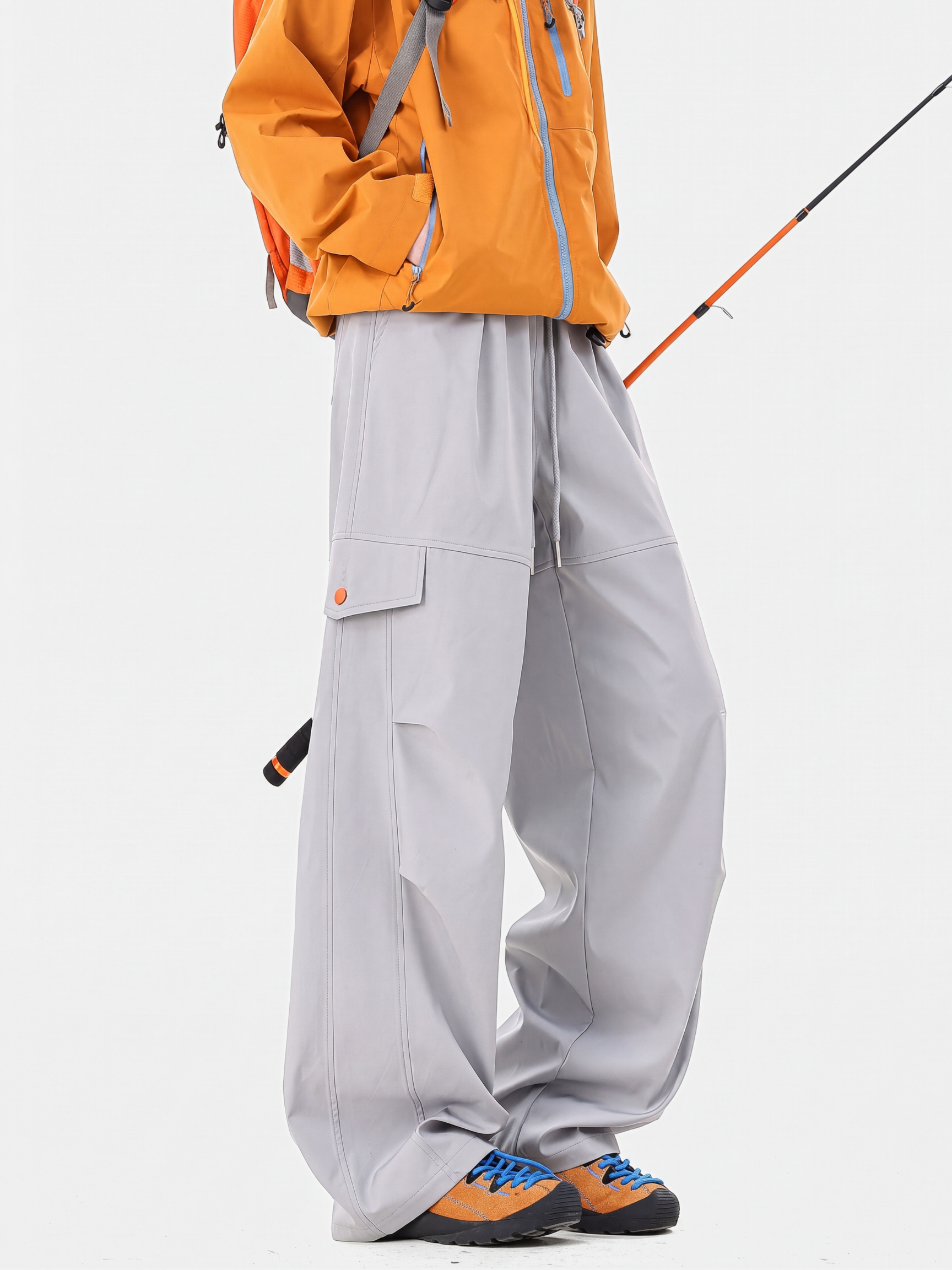 BlockGlide - Unisex Water-Repellent Utility Cargo Pants