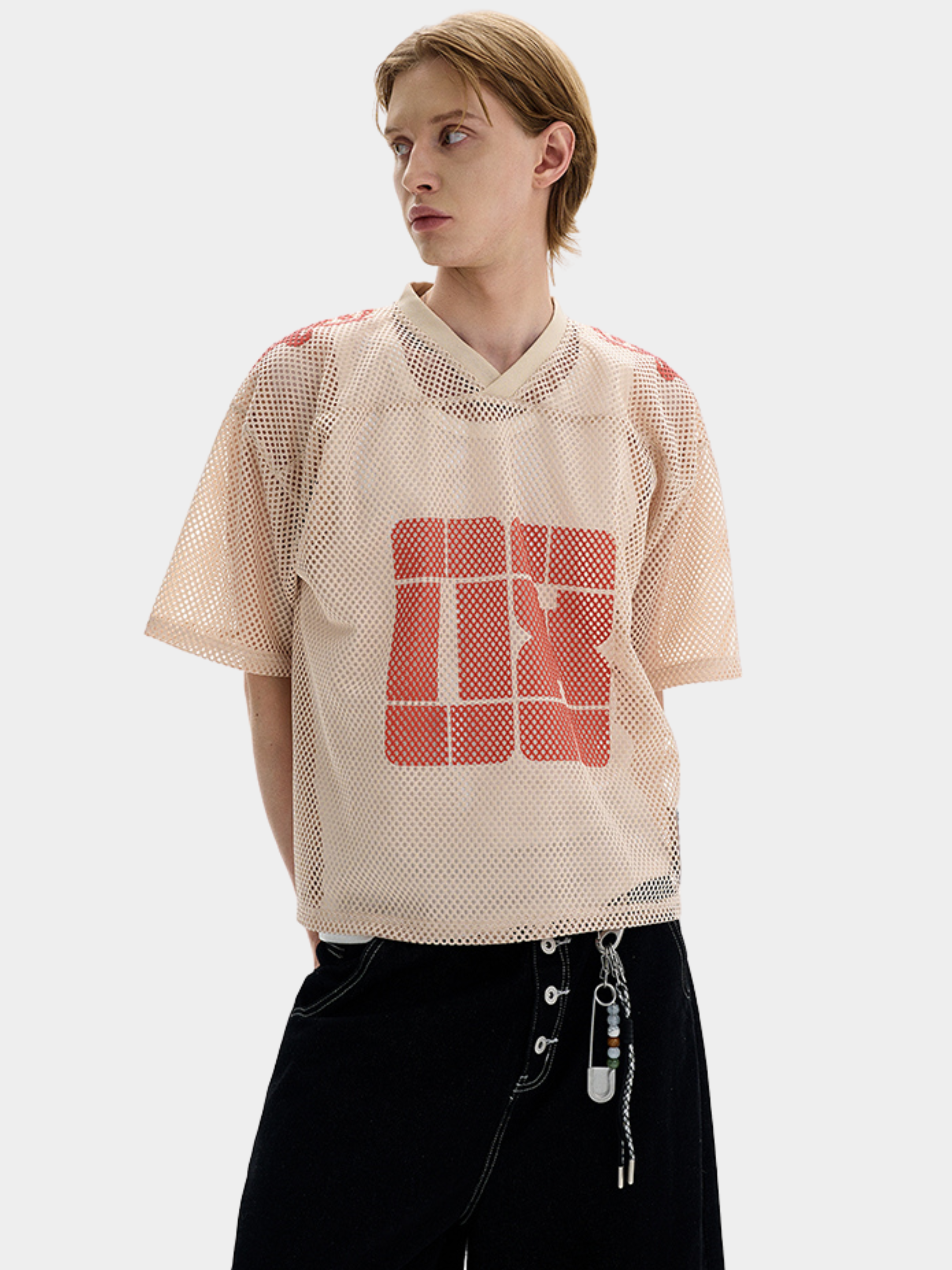 SandMat - Men's Mesh Hollow-Out Sports Jersey