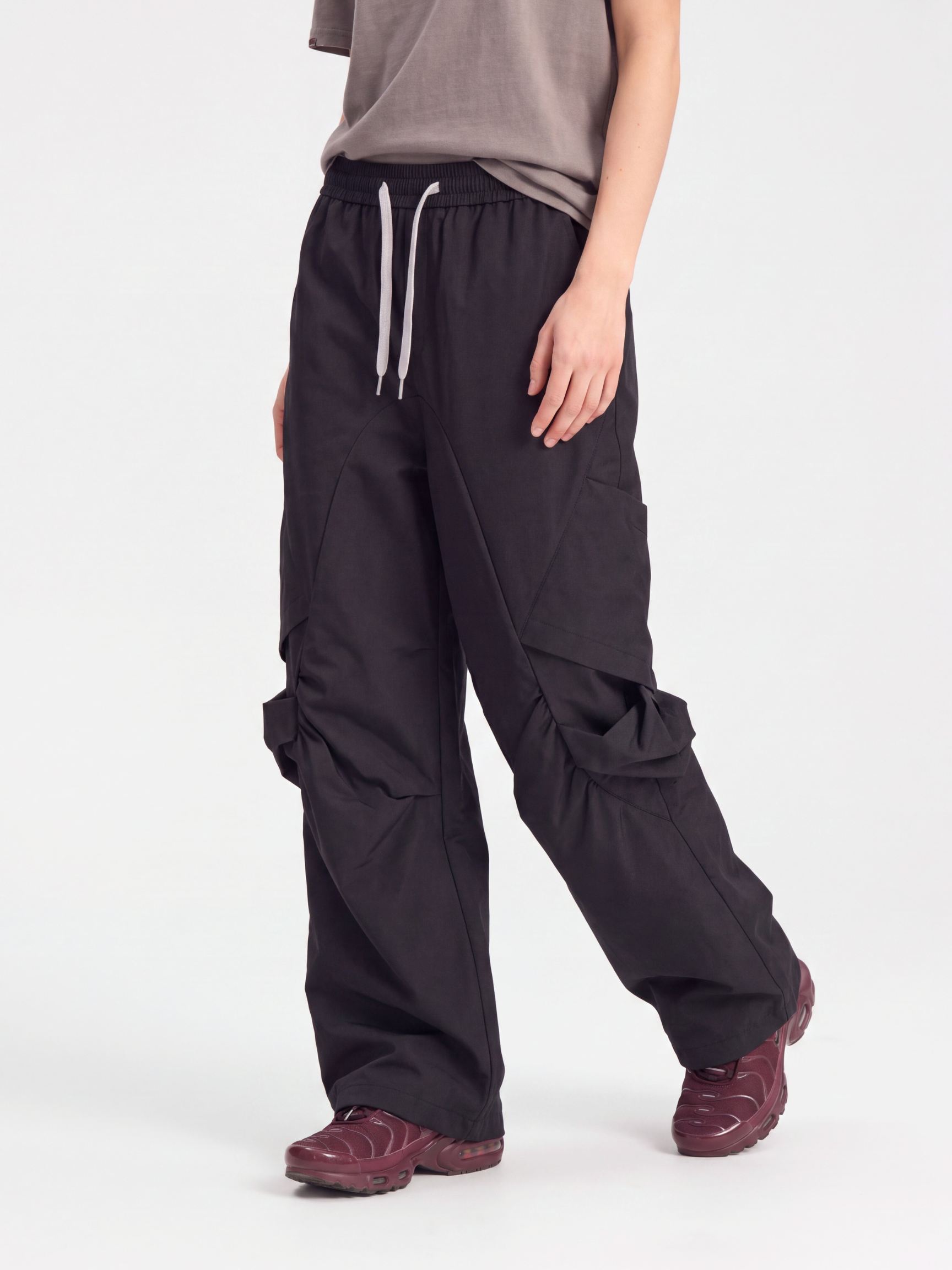 FoldDrift - Unisex Water-Repellent Lightweight Utility Parachute Pants