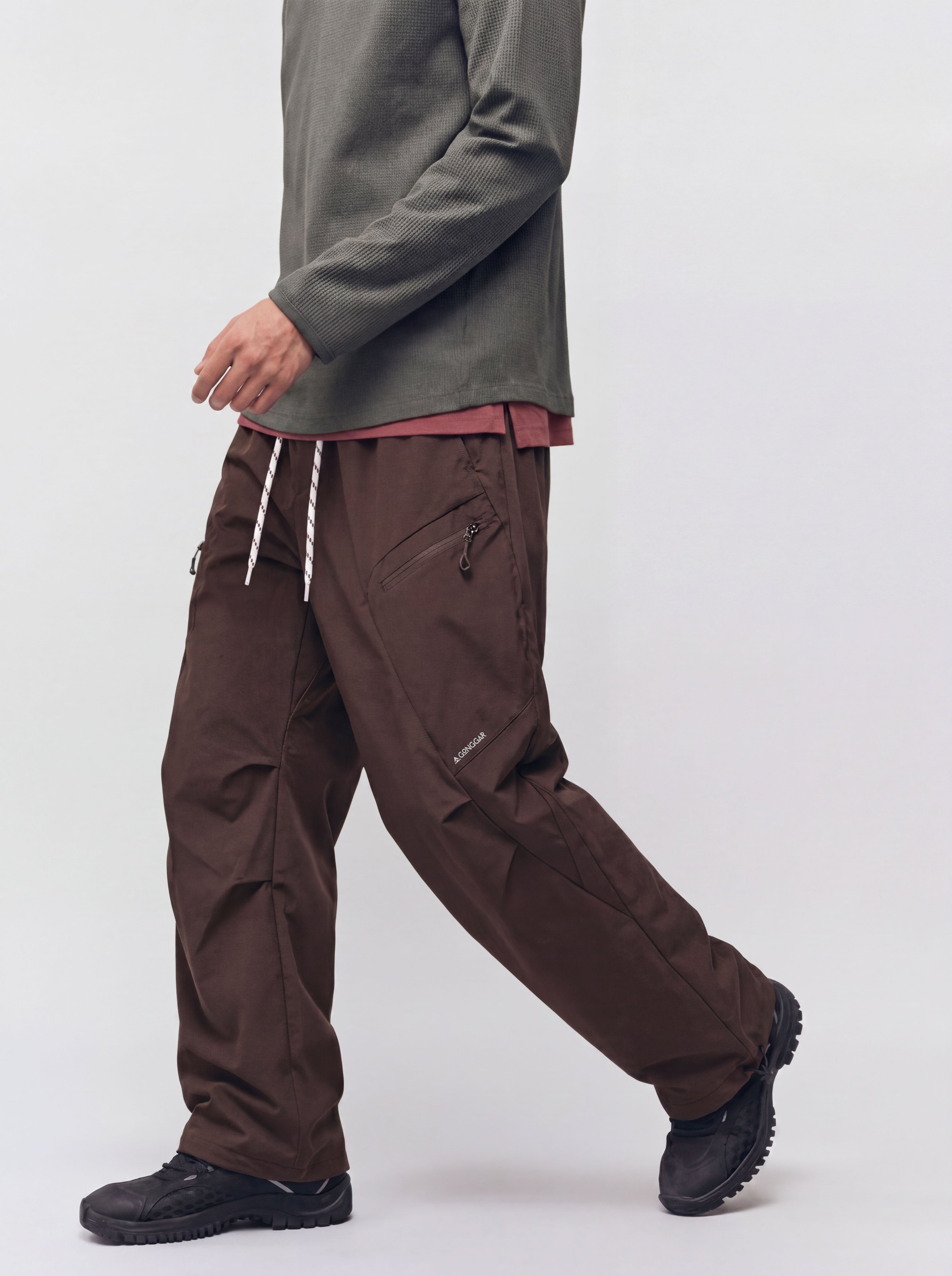 Emberfire - Unisex Water-Repellent Multi-Pocket Drawstring Utility