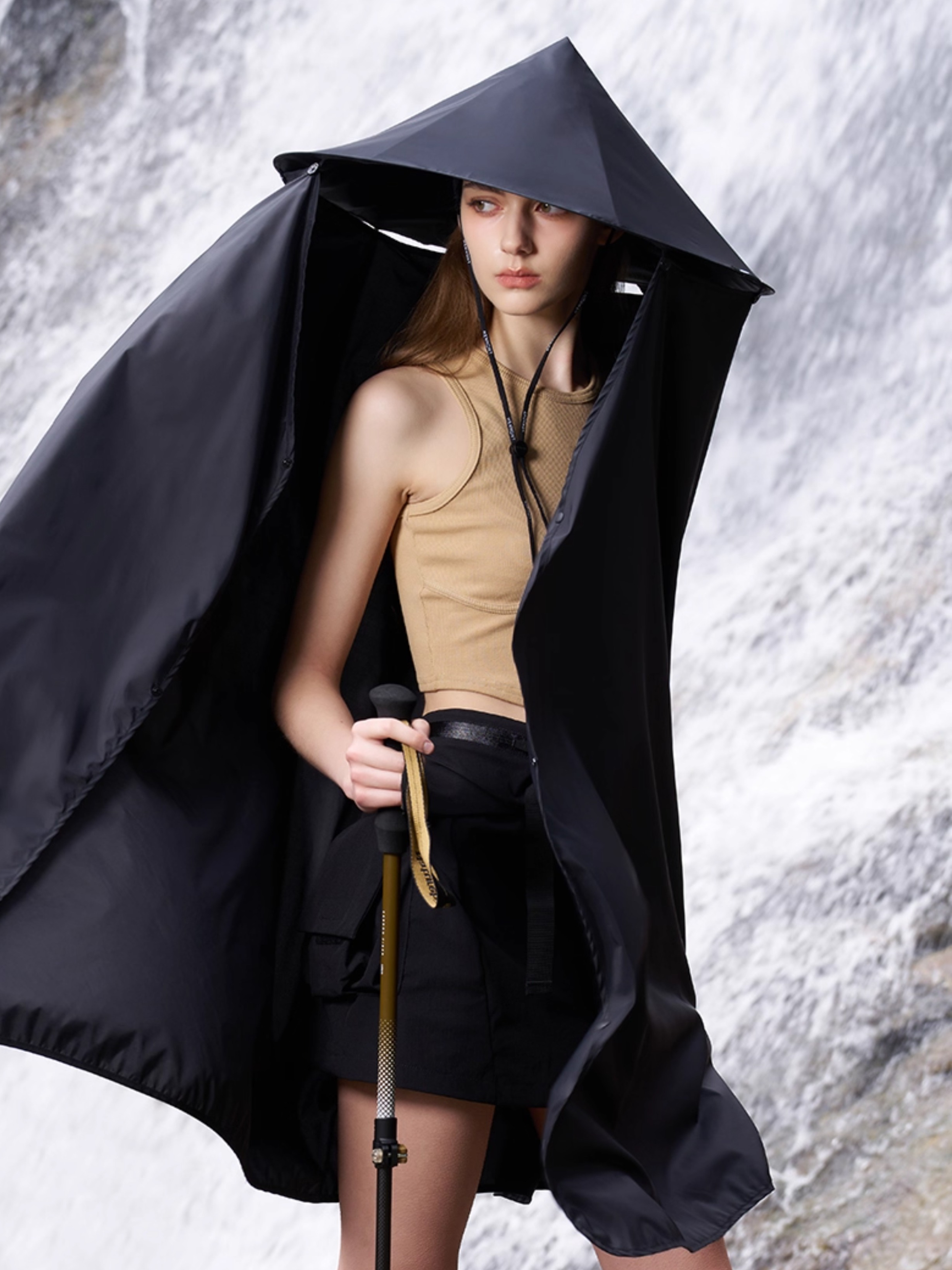 LynxEdge - Unisex UPF50+ Waterproof & UV Protection Poncho Hat