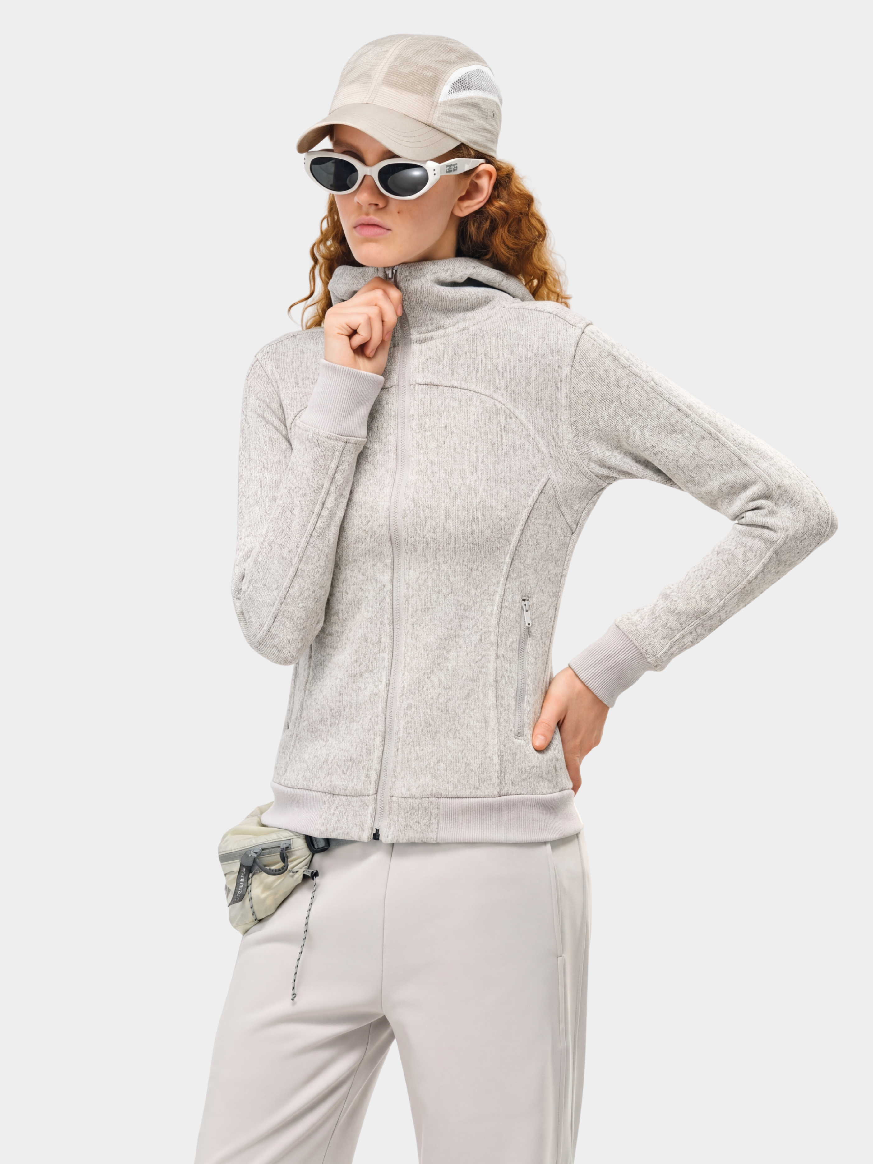 Ravenstorm - Women's Thermal Slim-Fit Hooded Short Jacket