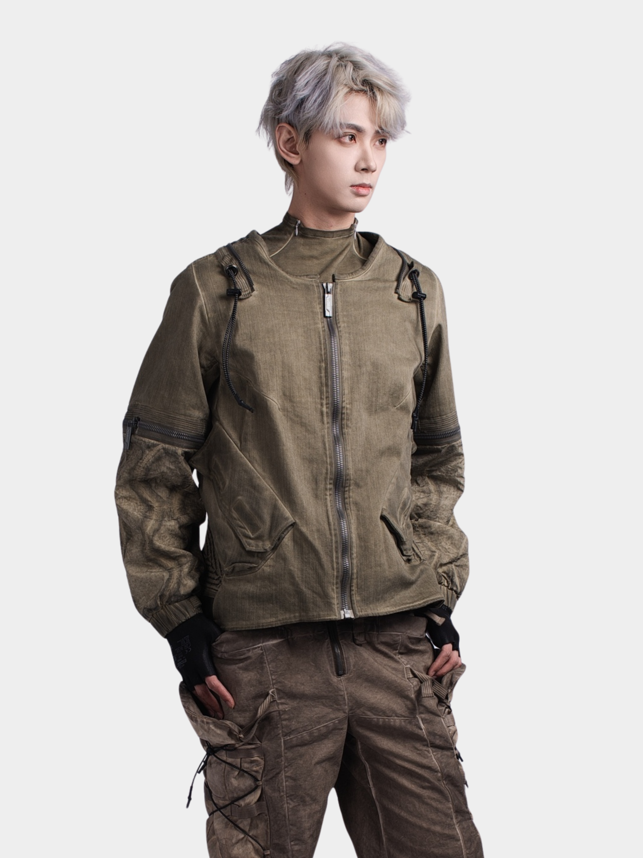 TrailLens - Unisex Detachable Sleeve Softshell Jacket GONGGAR SPORTS