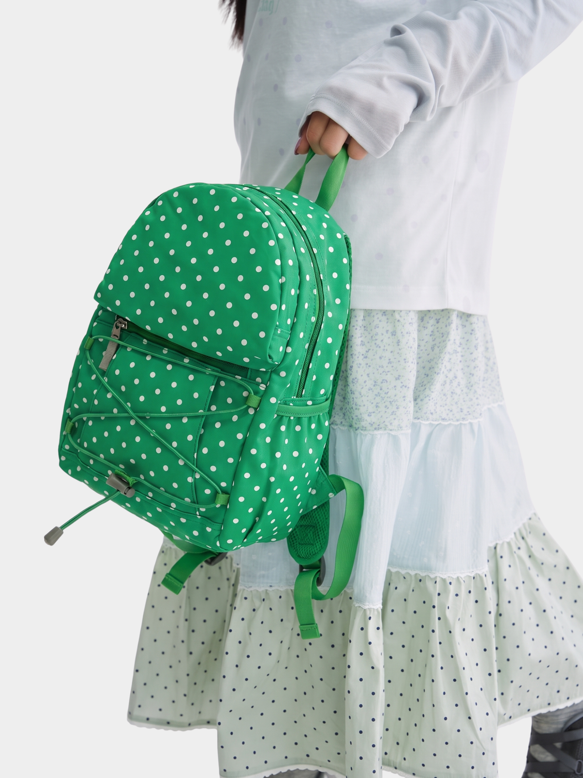 Glowline - Polka Dot Multi-Pocket Storage Backpack
