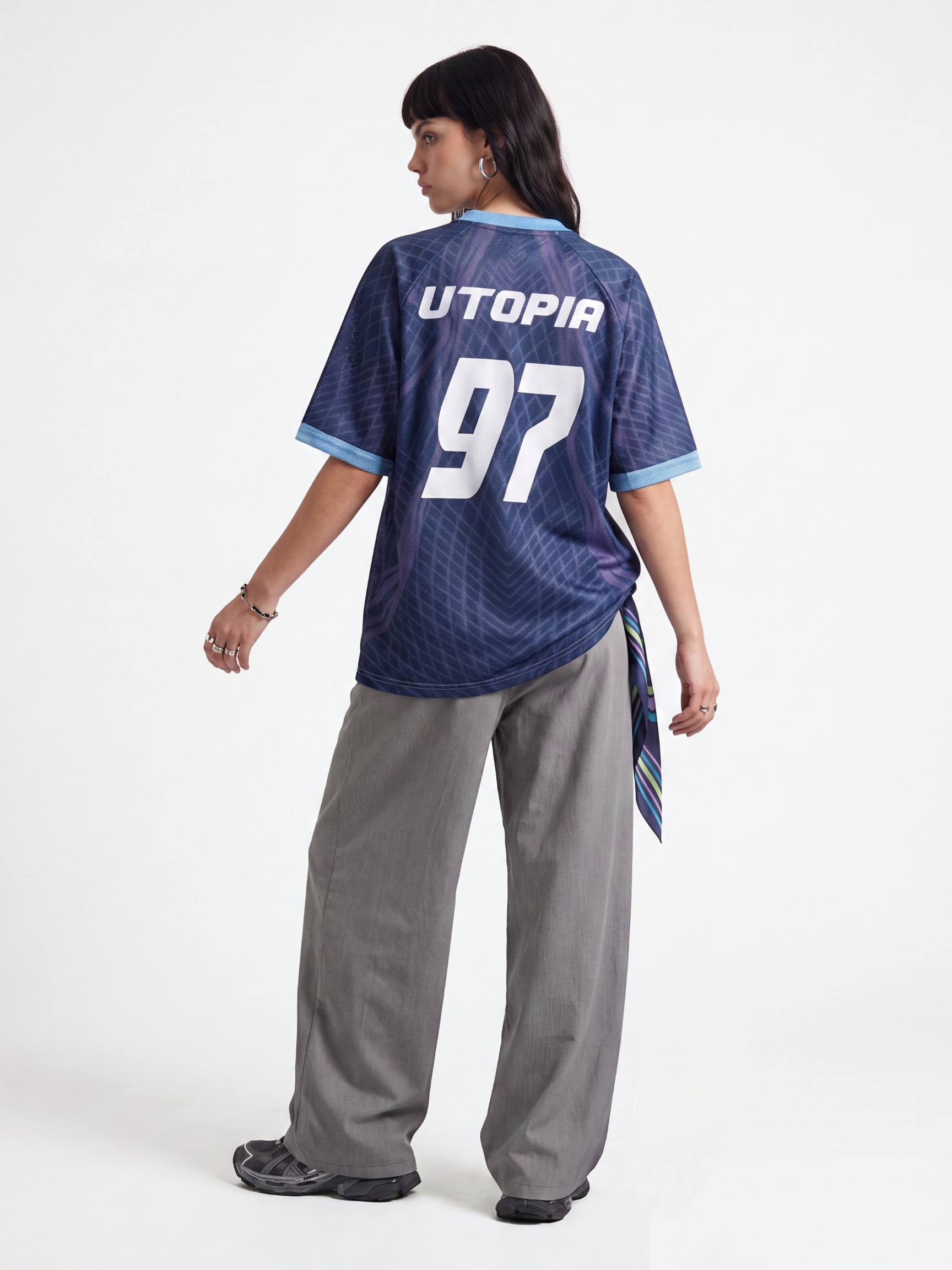 AzureDrift - Unisex Breathable Mesh Quick-Dry Sports T-Shirt