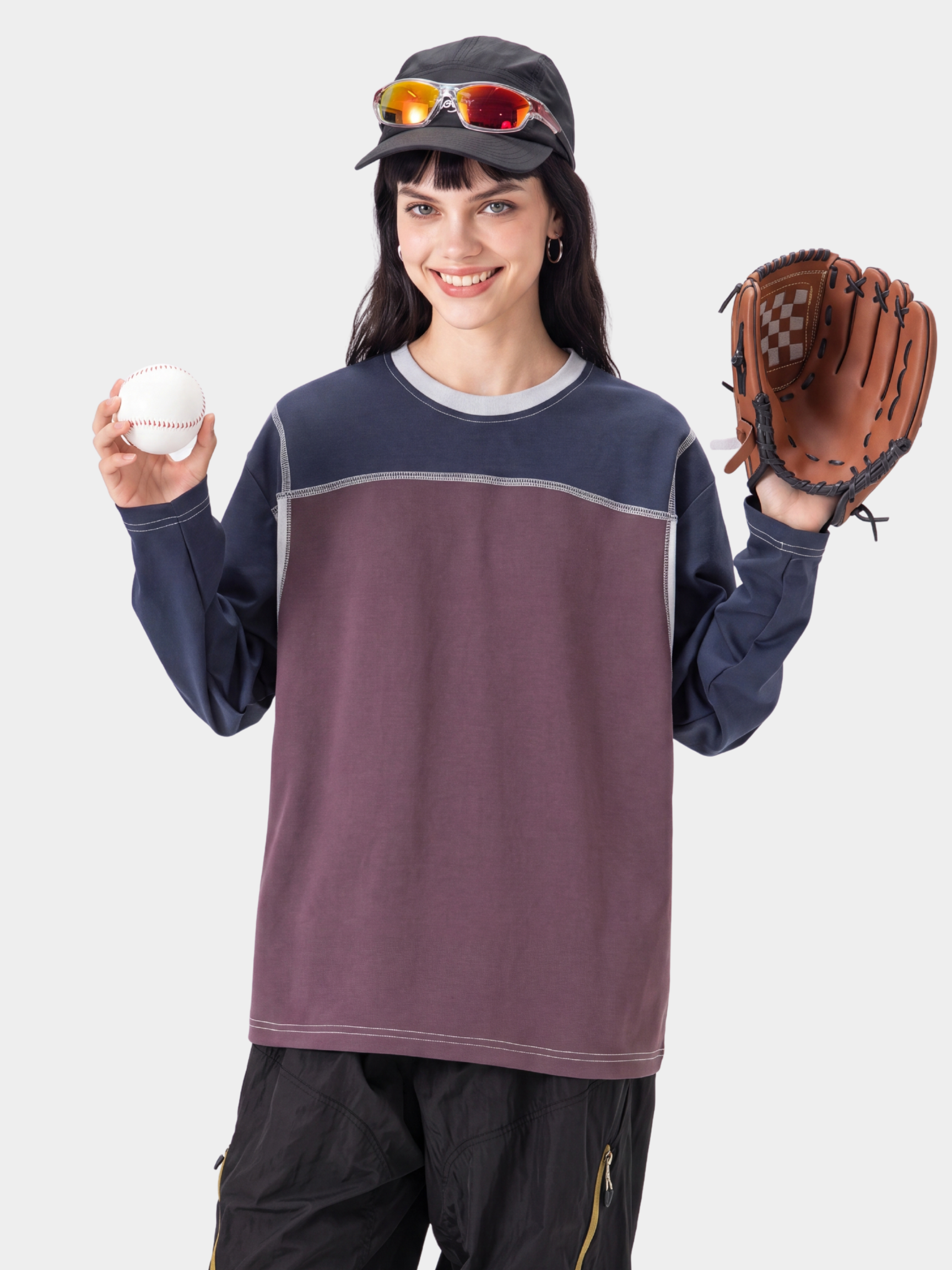GoldDrift - Unisex Moisture-Wicking & Quick-Dry Long Sleeve T-Shirt