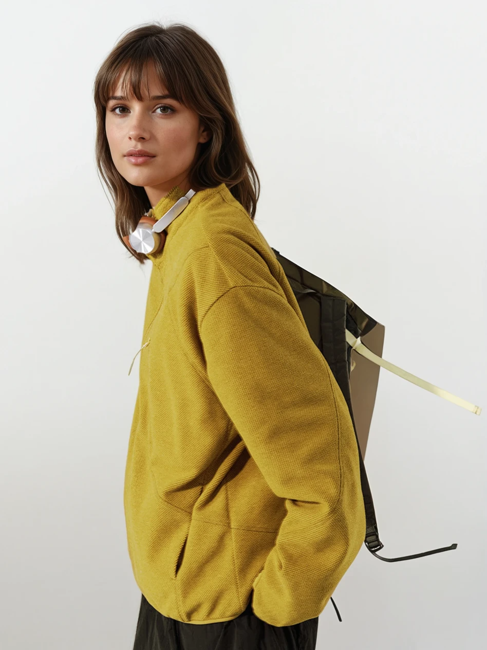 Drake - Unisex Honeycomb Thermal Zip-Up Sweatshirt