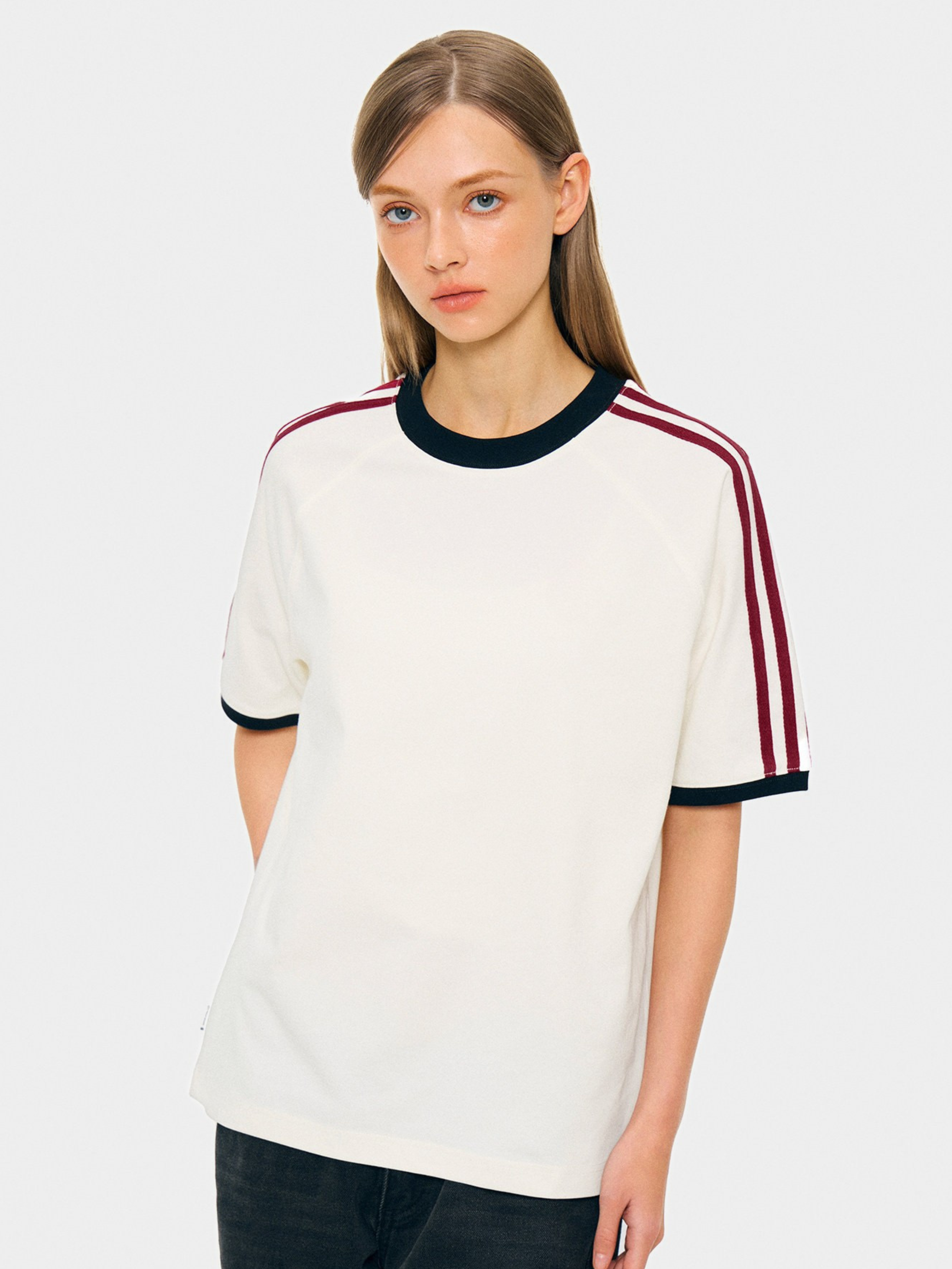 Dusttrail - Unisex Colorblock Cooling Striped Quick-Dry T-Shirt