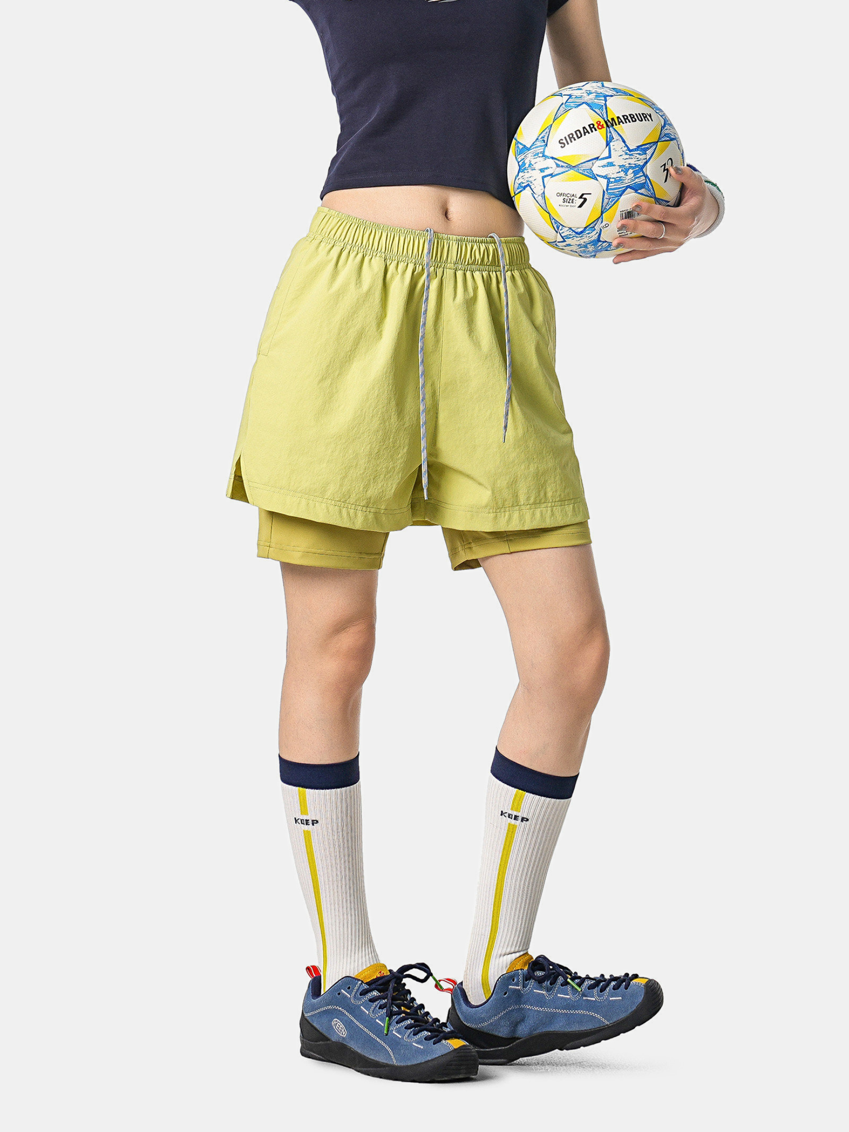 StillBay - Unisex 2-in-1 Ripstop Lightweight Athletic Shorts