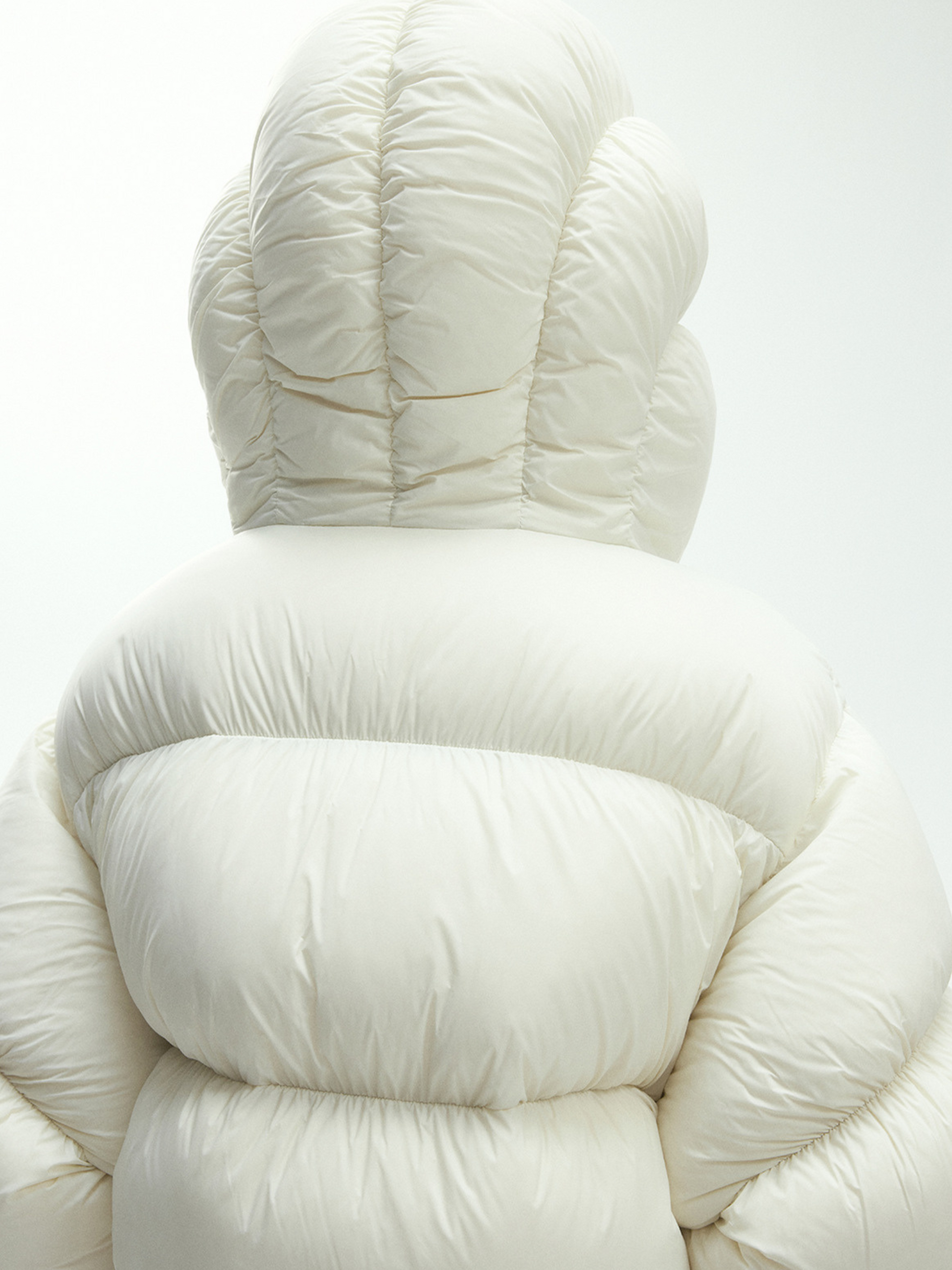 RavenScope - Women’s  90% White Duck Down Puffer Hooded Jacket GONGGAR SPORTS